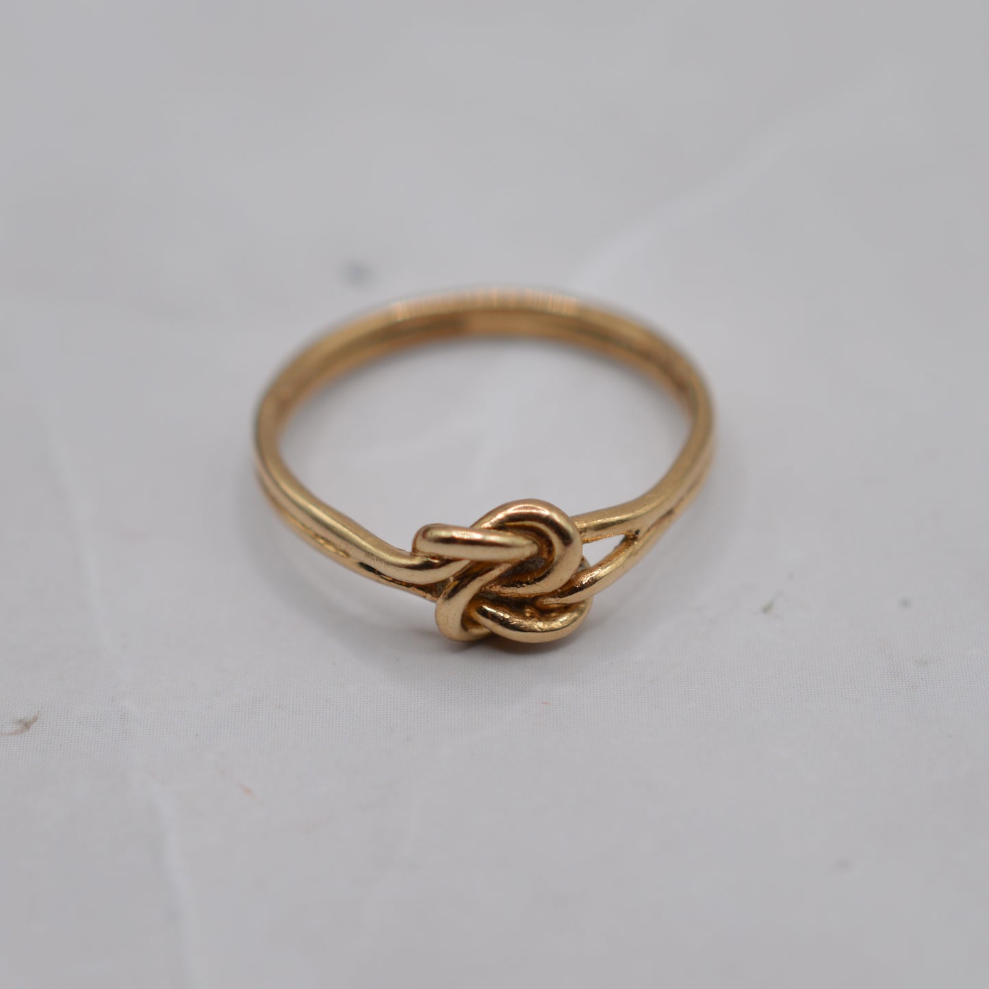 1970s Vintage 9ct Gold Knot Ring