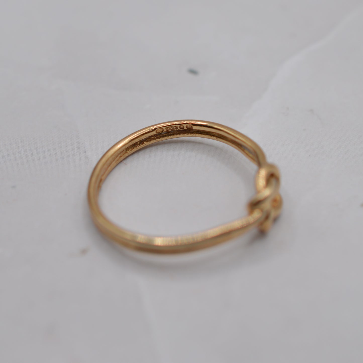 1970s Vintage 9ct Gold Knot Ring
