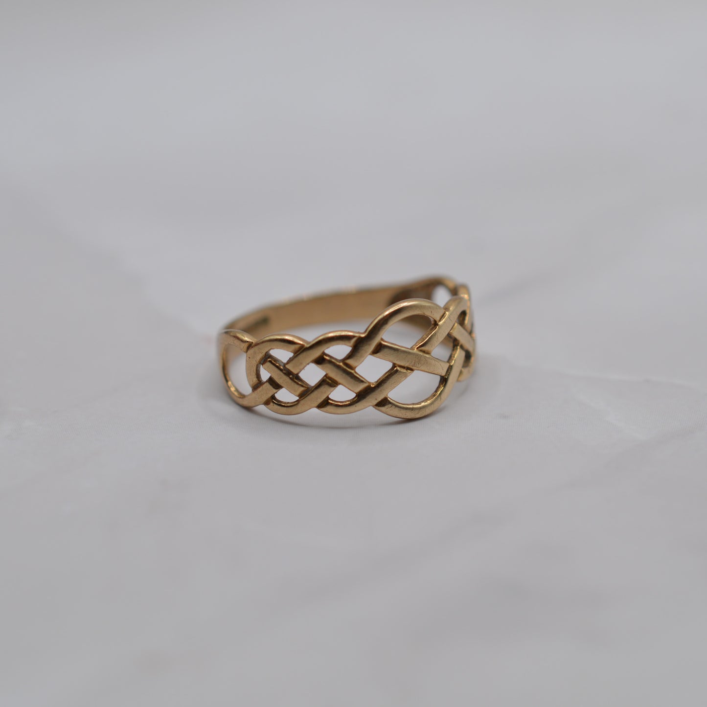 9ct Gold Celtic Braid Ring