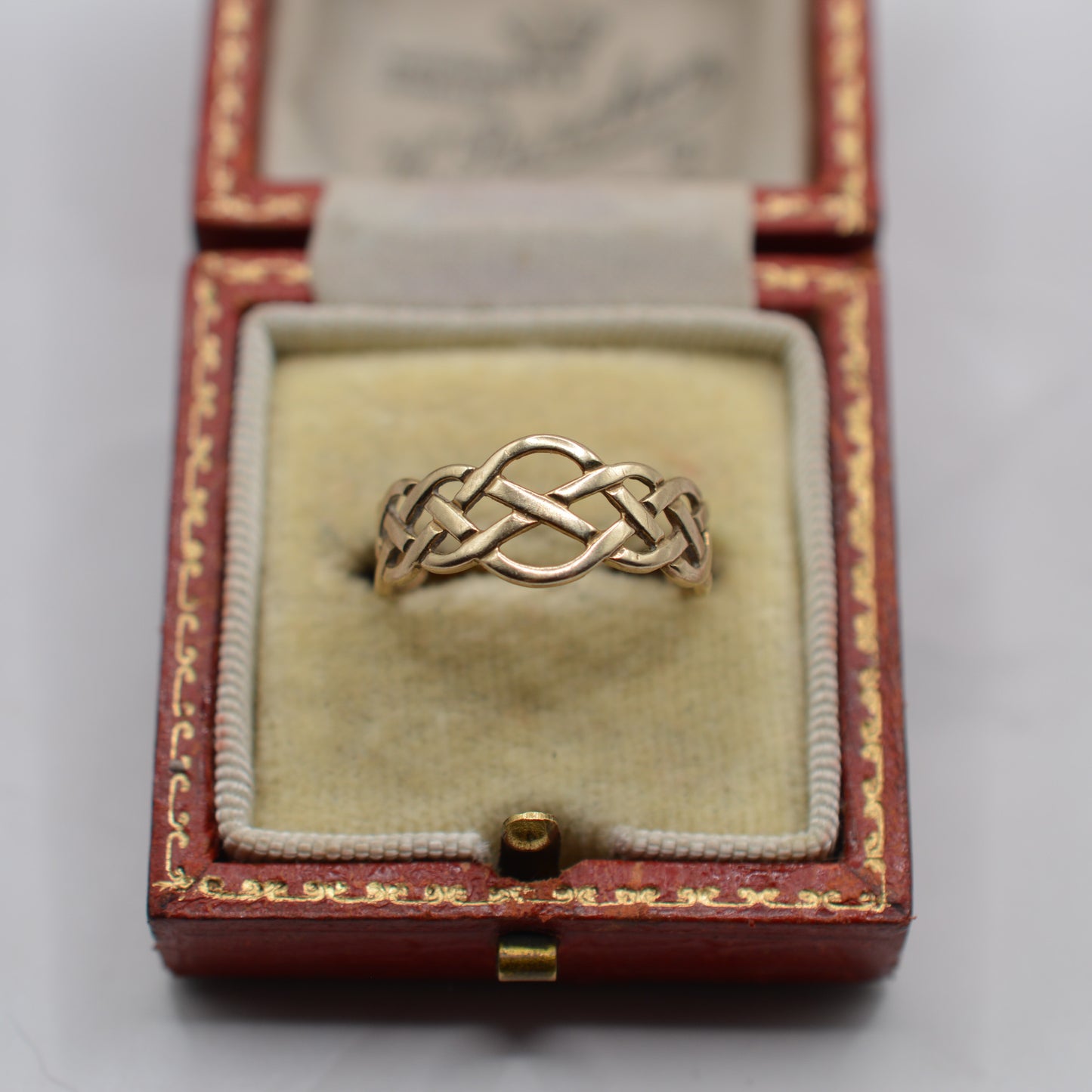 9ct Gold Celtic Braid Ring