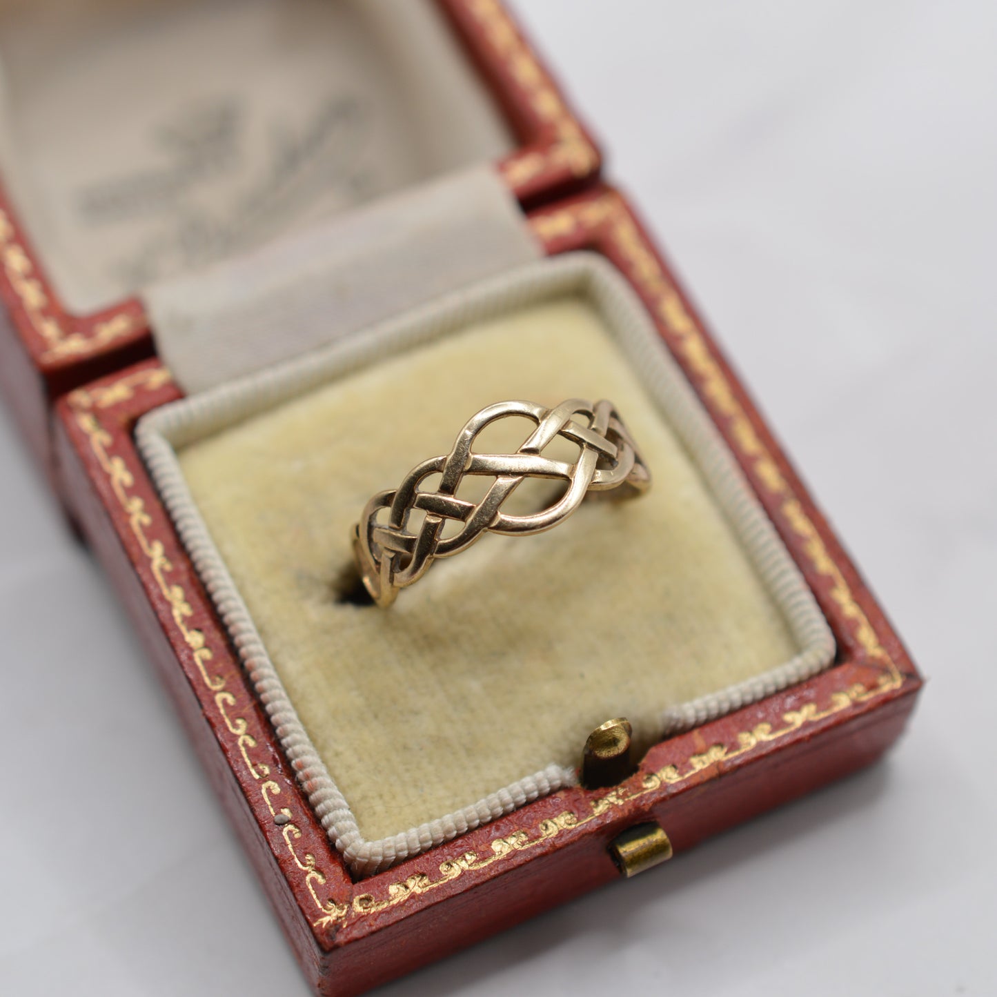 9ct Gold Celtic Braid Ring