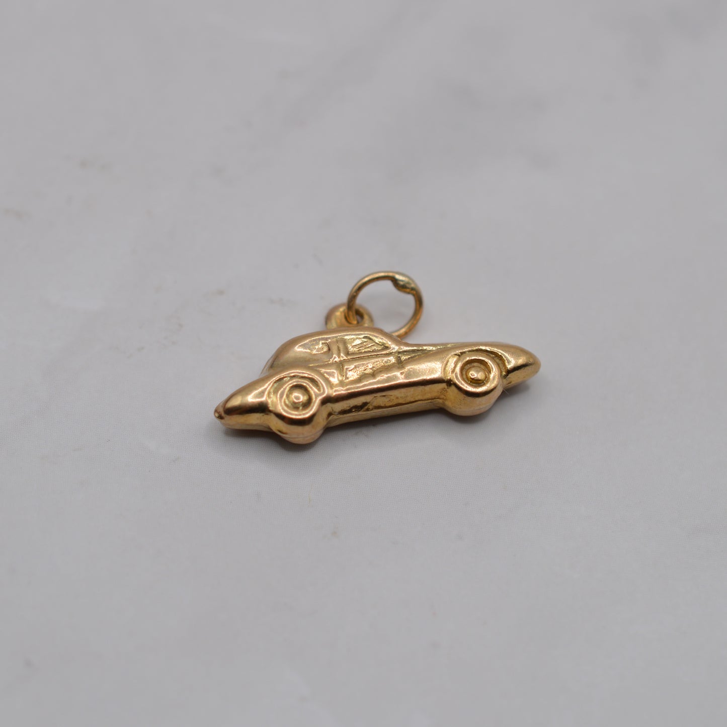 Vintage 1970s 9ct Gold Car Charm