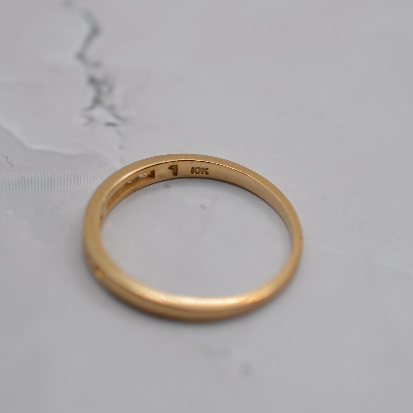 9ct Gold Diamond Half-Eternity Ring