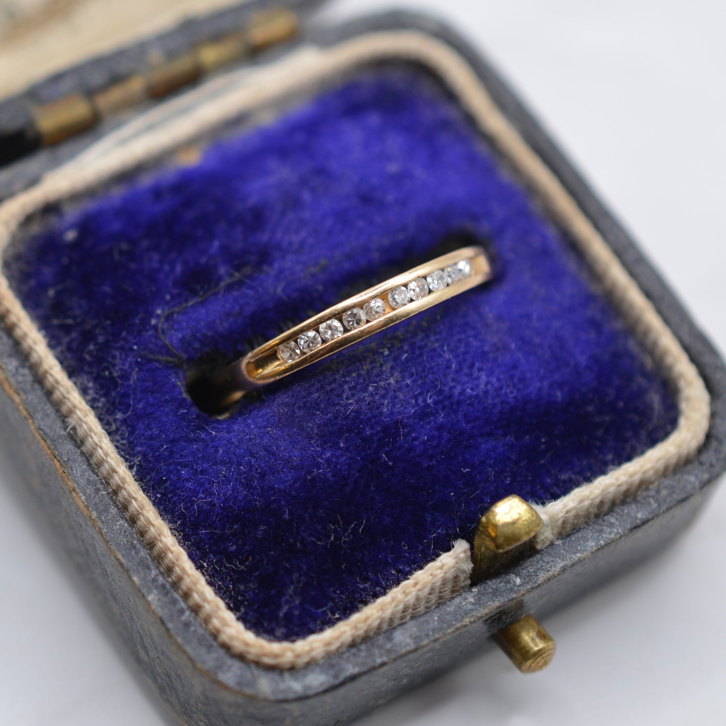 9ct Gold Diamond Half-Eternity Ring