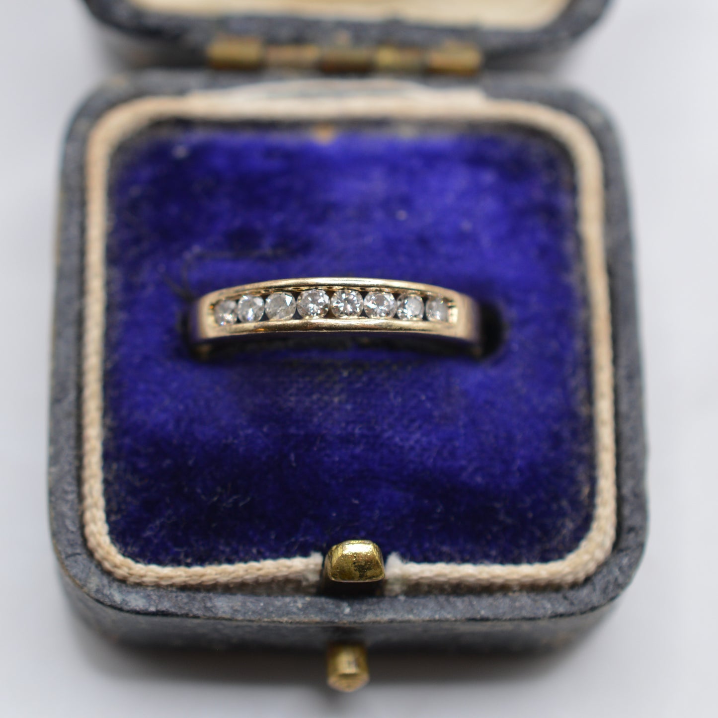 9ct Gold 0.25ct Diamond Half-Eternity Ring