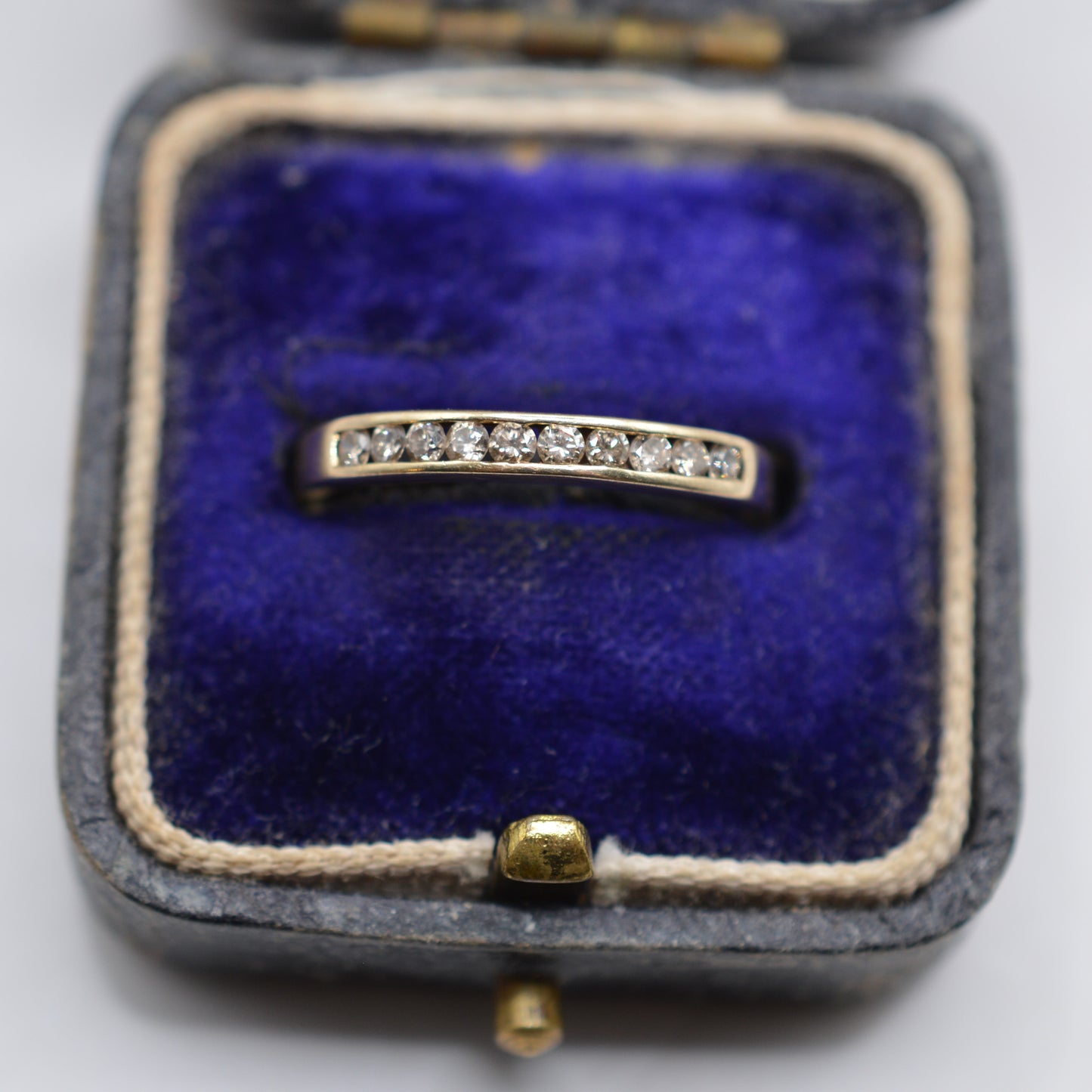 9ct Gold Diamond Half-Eternity Ring