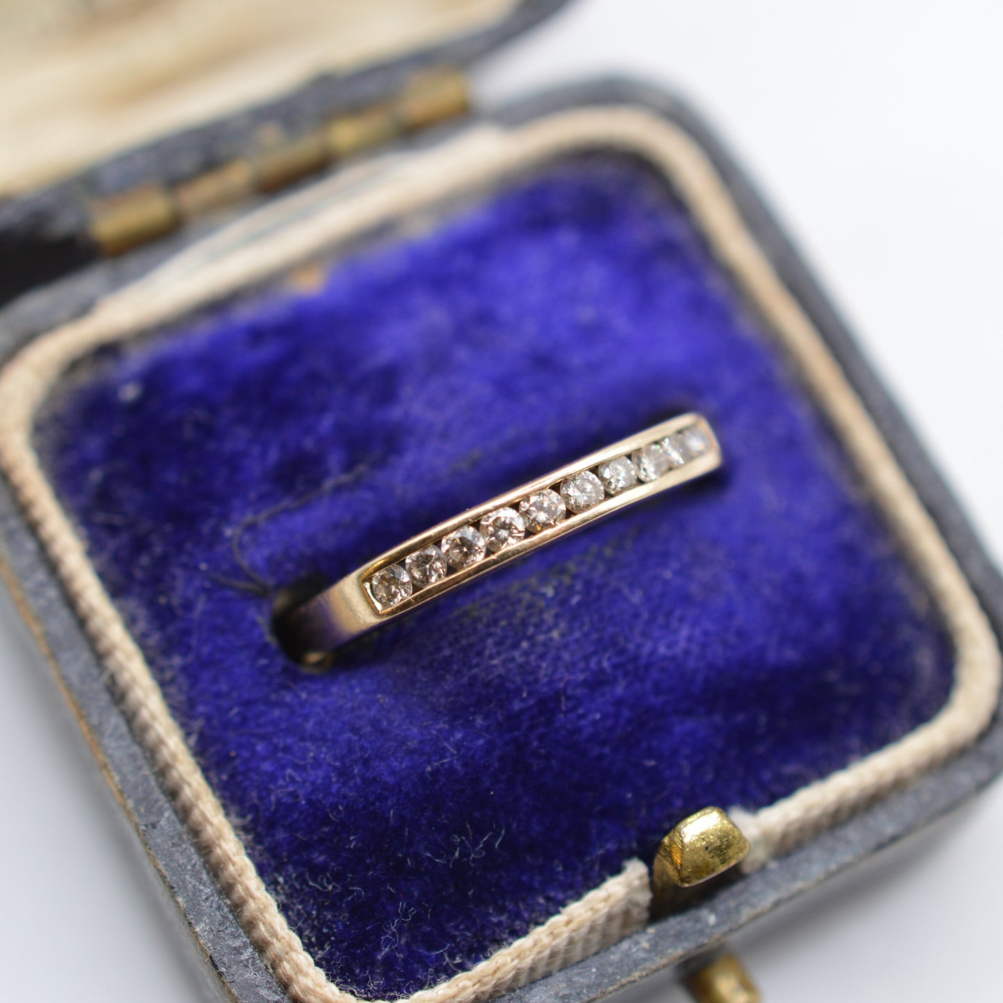 9ct Gold Diamond Half-Eternity Ring