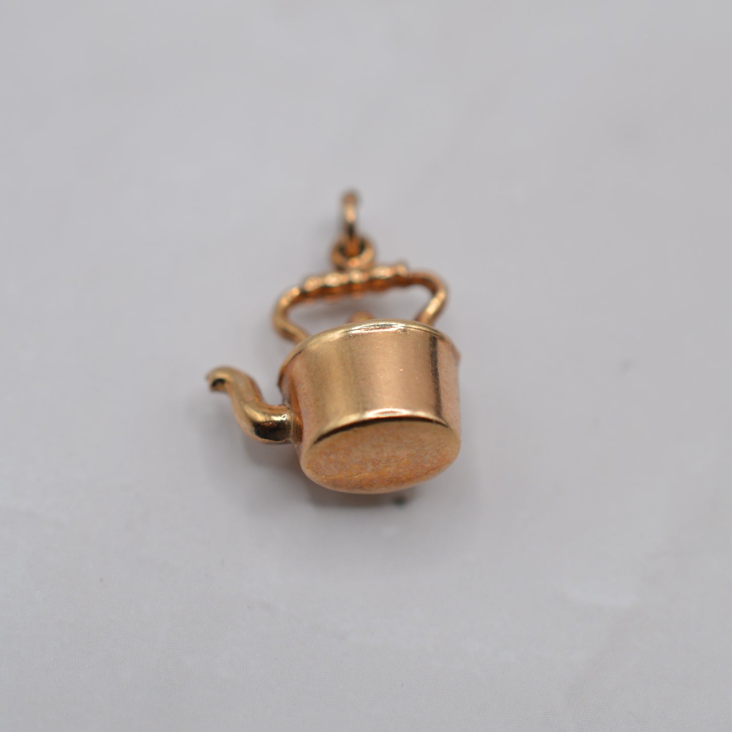 1950s Vintage 9ct Gold Teapot Charm