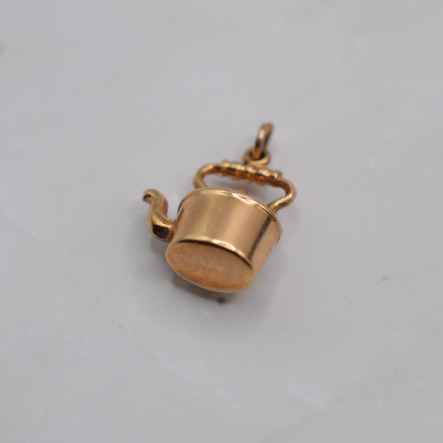 1950s Vintage 9ct Gold Teapot Charm