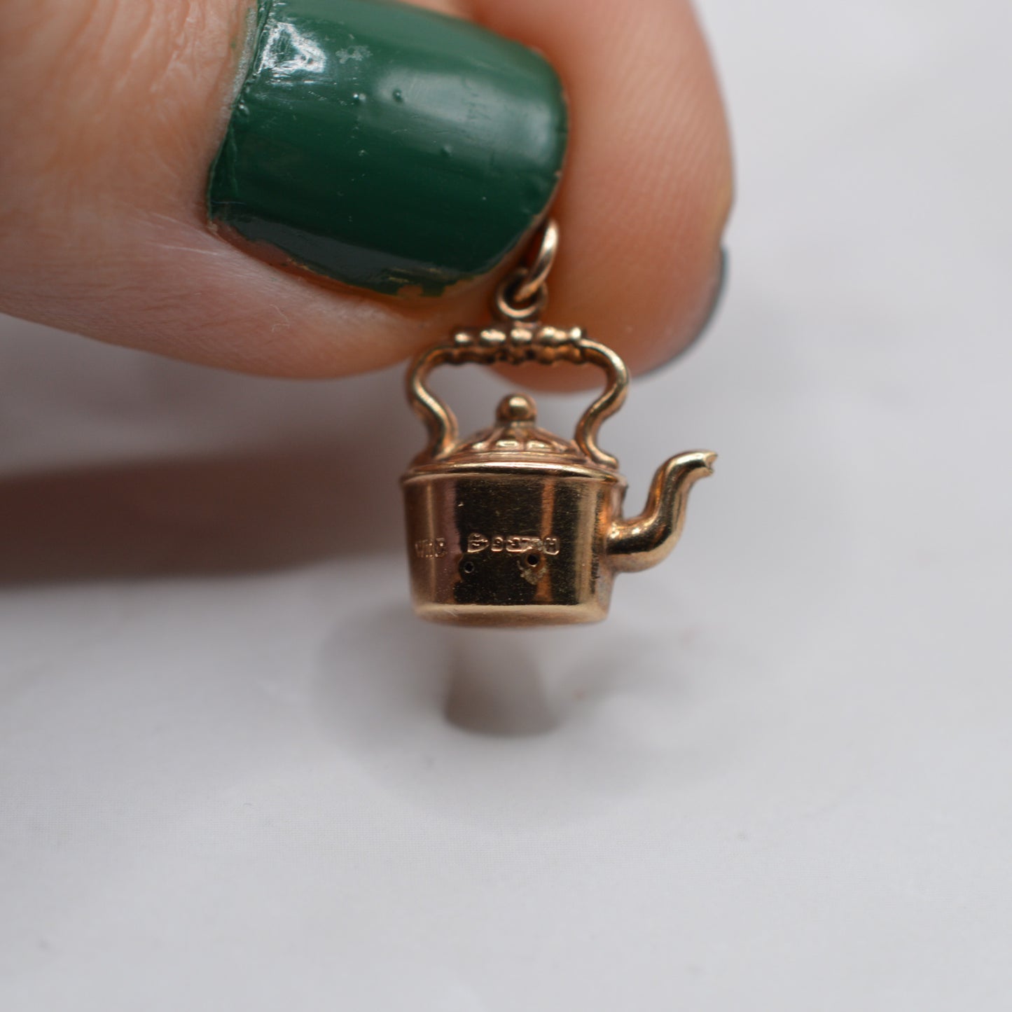 1950s Vintage 9ct Gold Teapot Charm