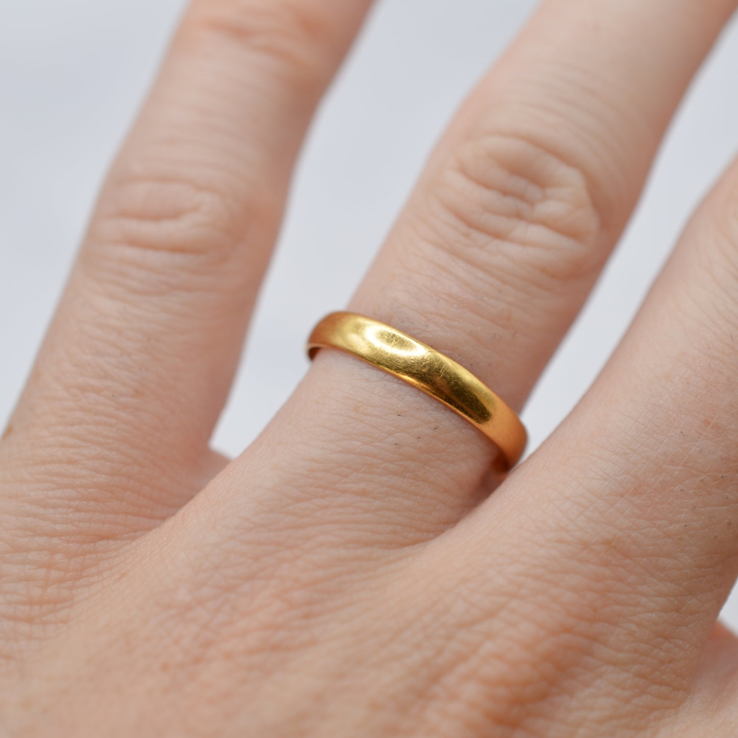 1932 22ct Gold Wedding Band Ring