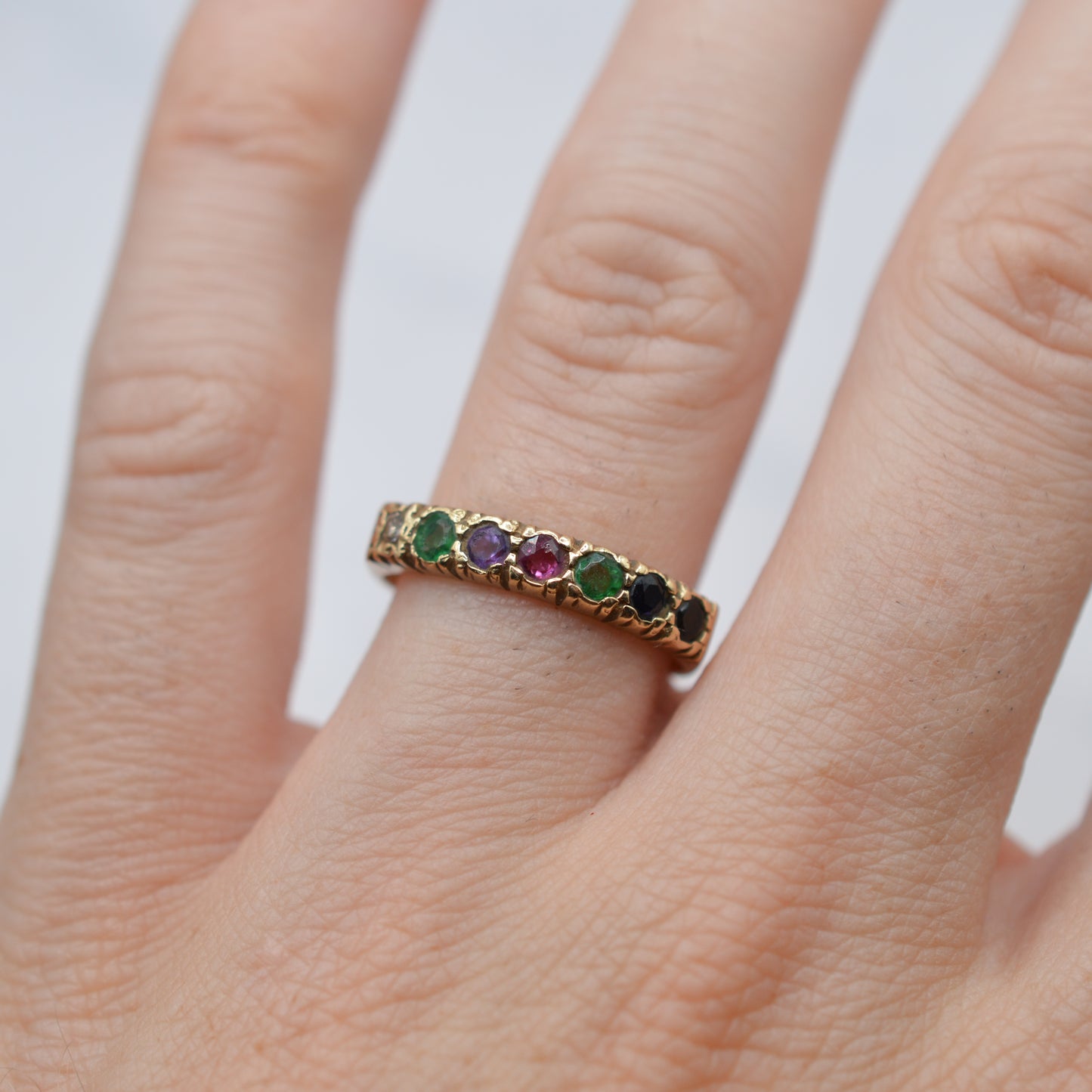 1980s 9ct Gold 'DEAREST' Ring