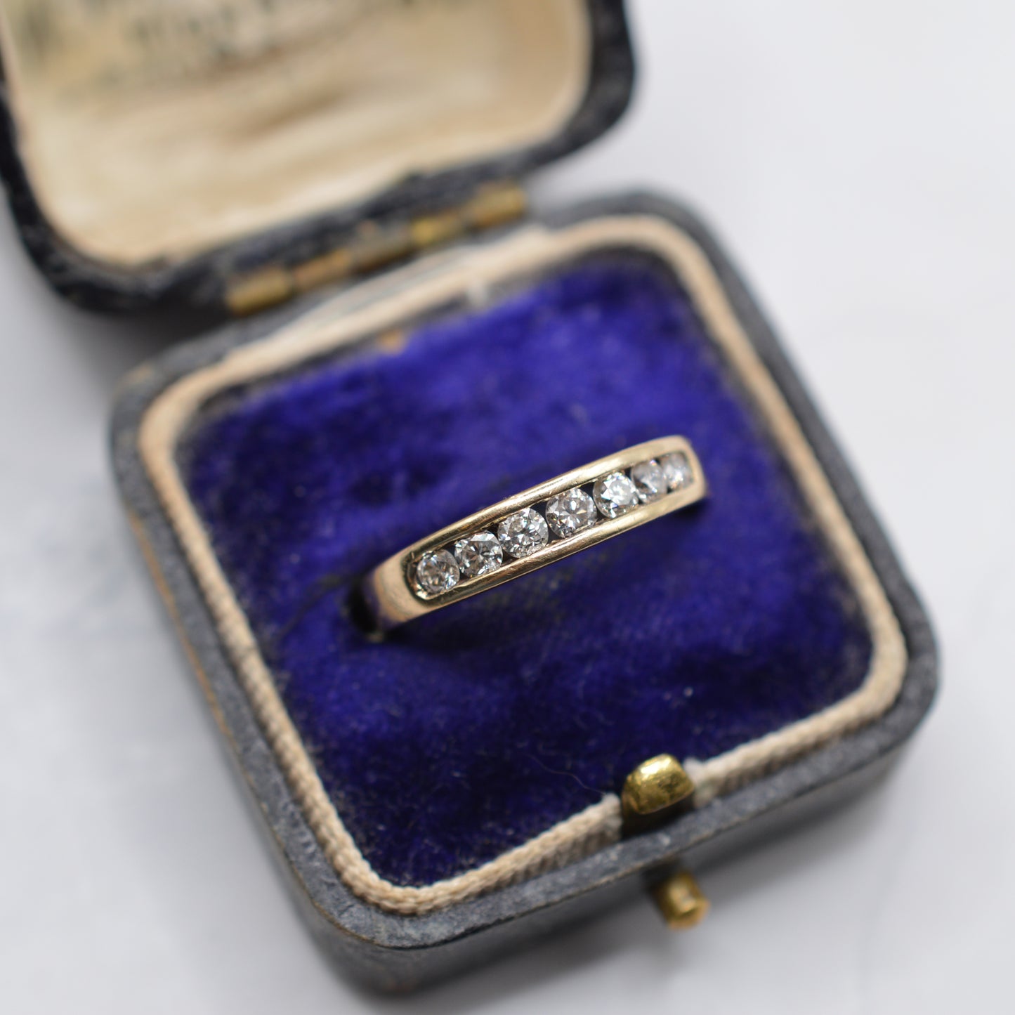 9ct Gold 0.50ct Diamond Half-Eternity Ring