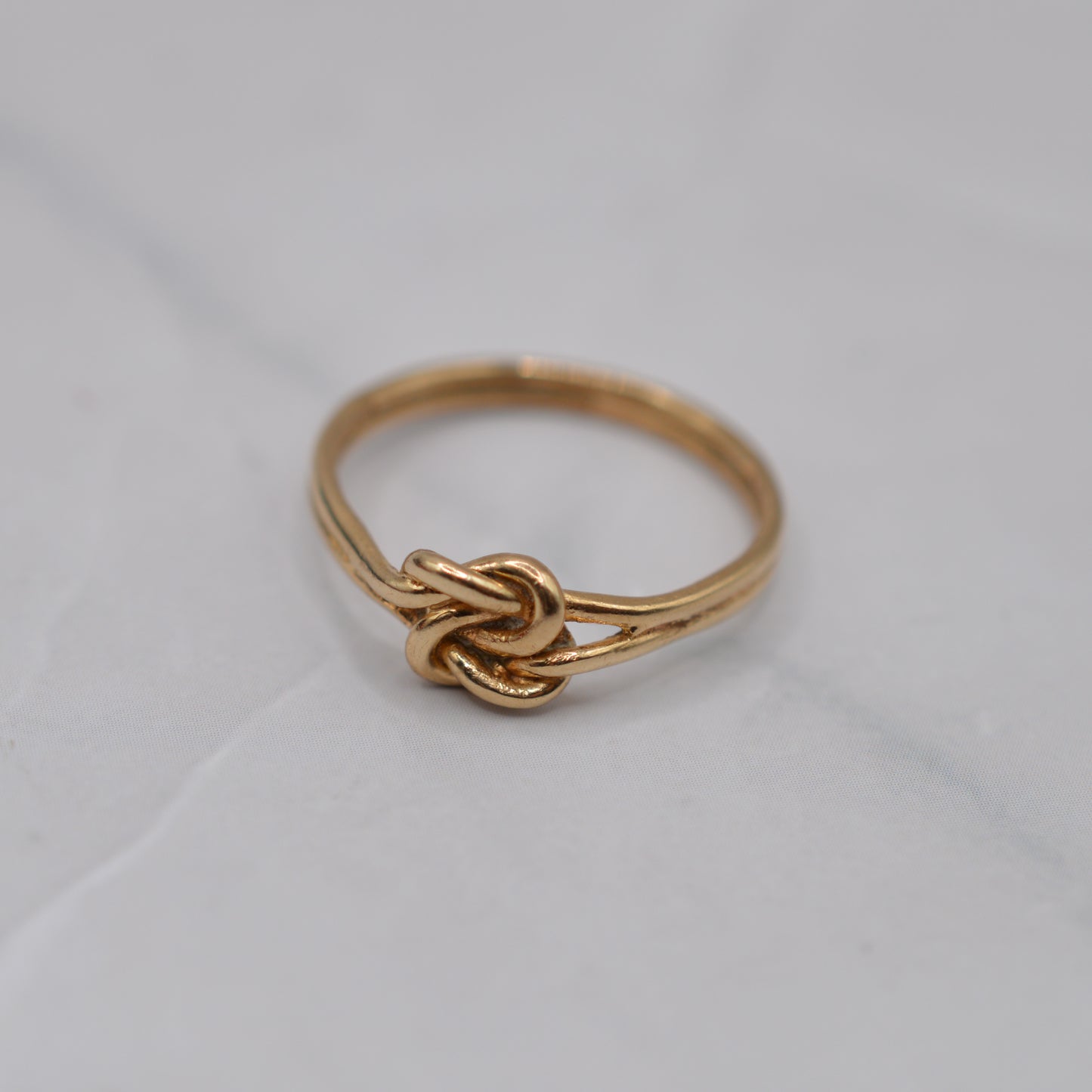 1970s Vintage 9ct Gold Knot Ring