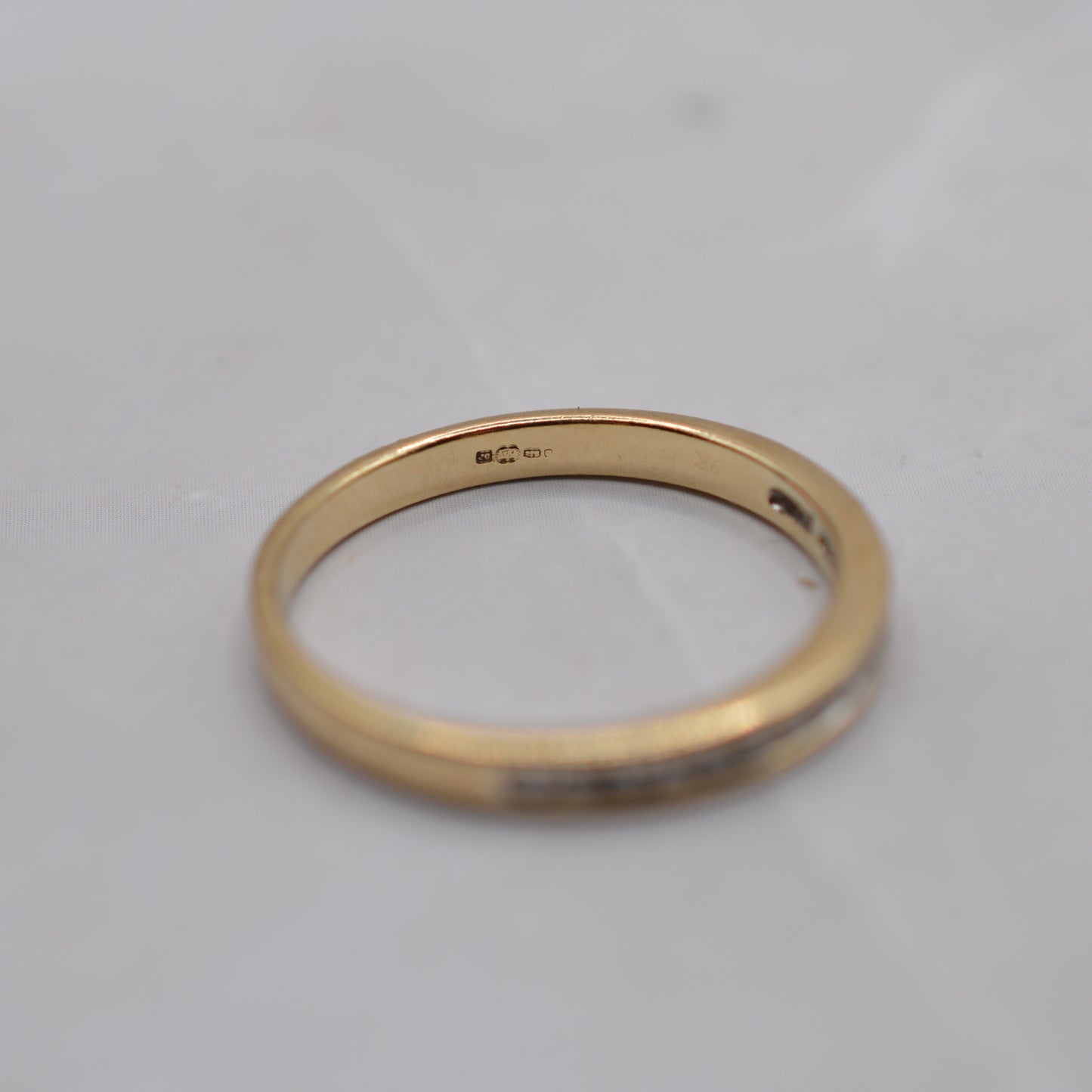 9ct Gold Diamond Half-Eternity Ring
