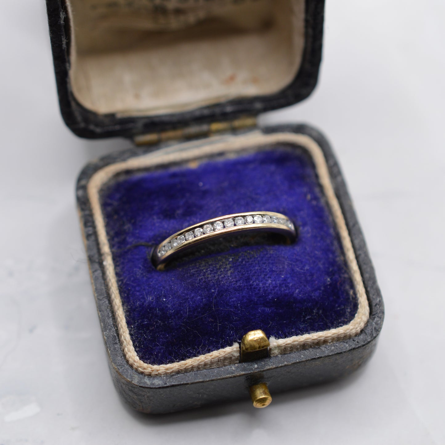 9ct Gold Diamond Half-Eternity Ring