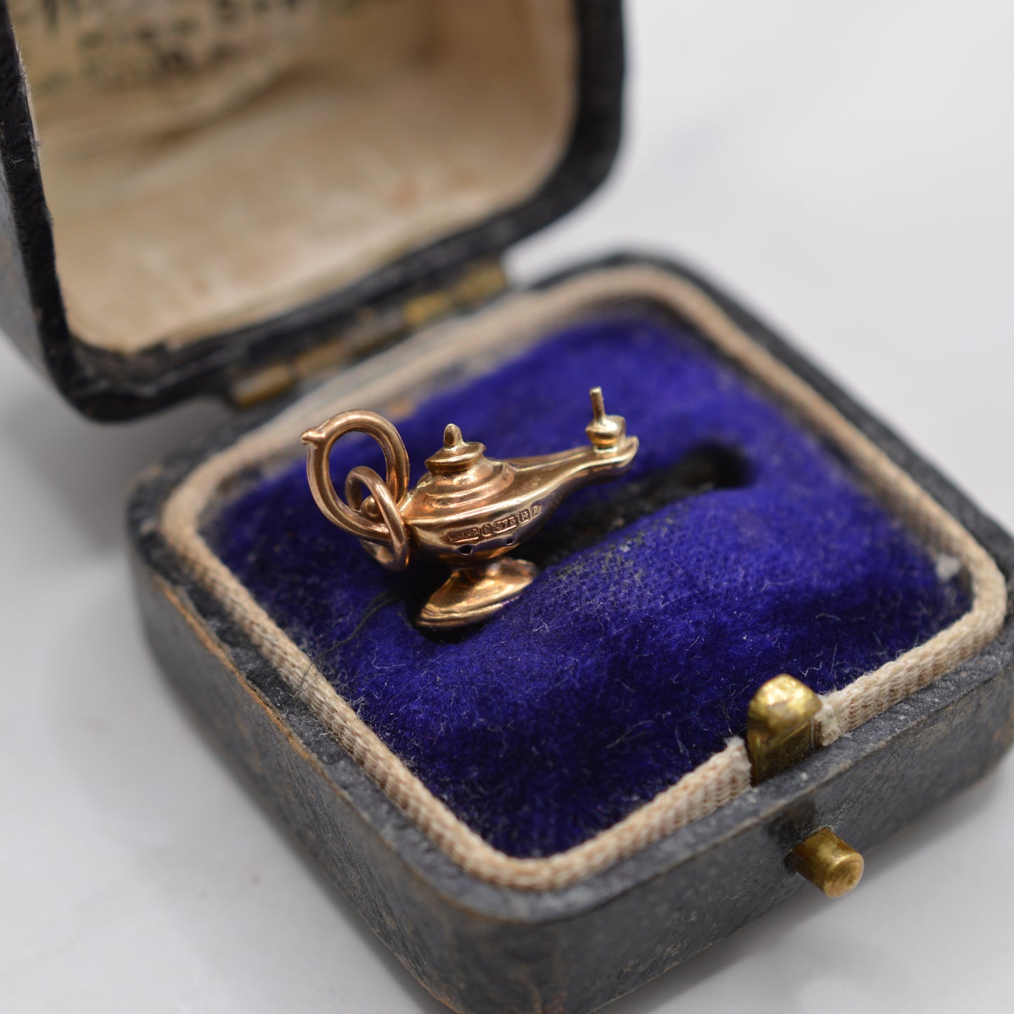 1960s Vintage 9ct Gold Genie Lamp Charm