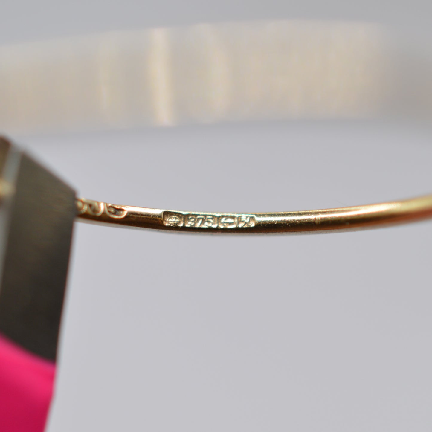 1980s 9ct Gold Sapphire Heart Ring