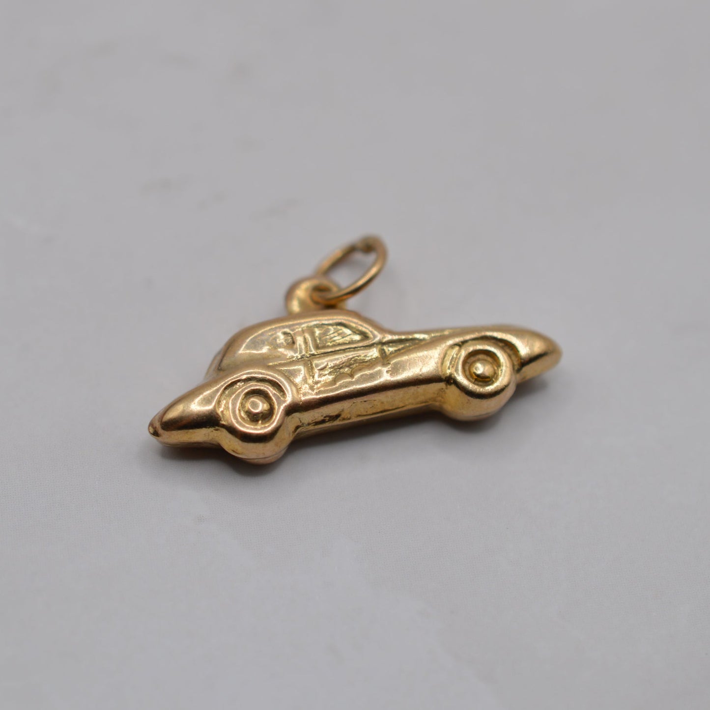Vintage 1970s 9ct Gold Car Charm