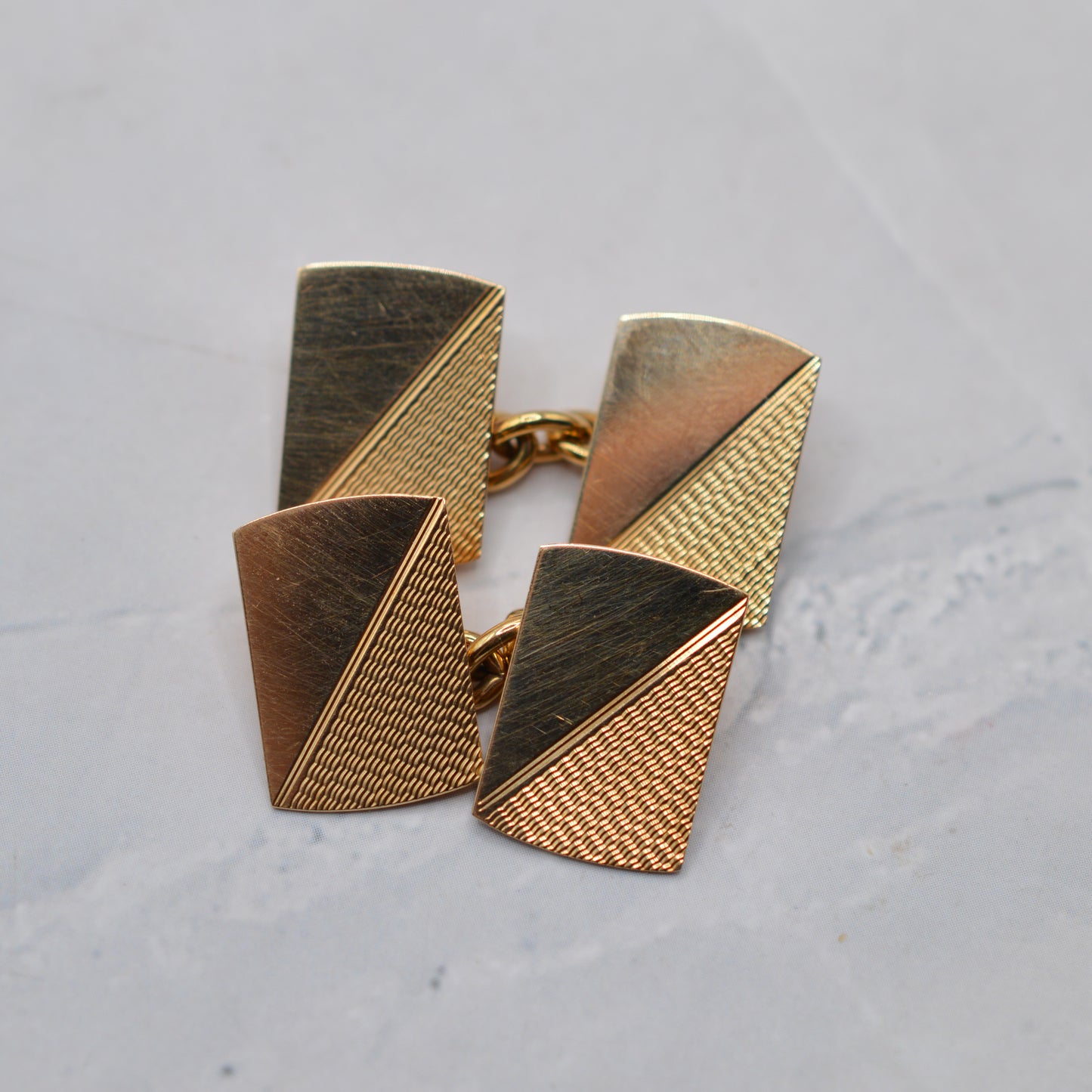 1970s Vintage 9ct Gold Cufflinks