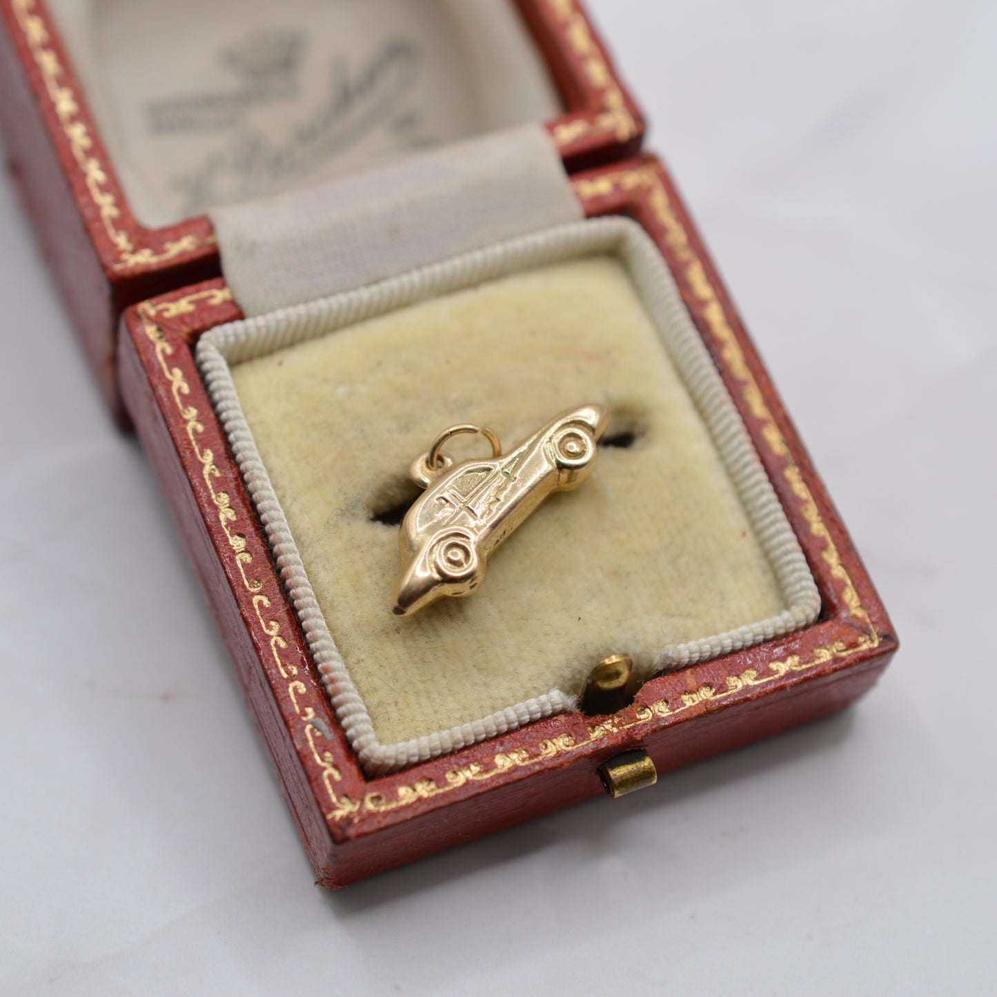 Vintage 1970s 9ct Gold Car Charm