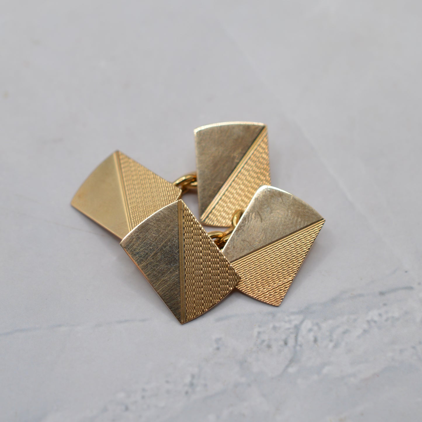 1970s Vintage 9ct Gold Cufflinks