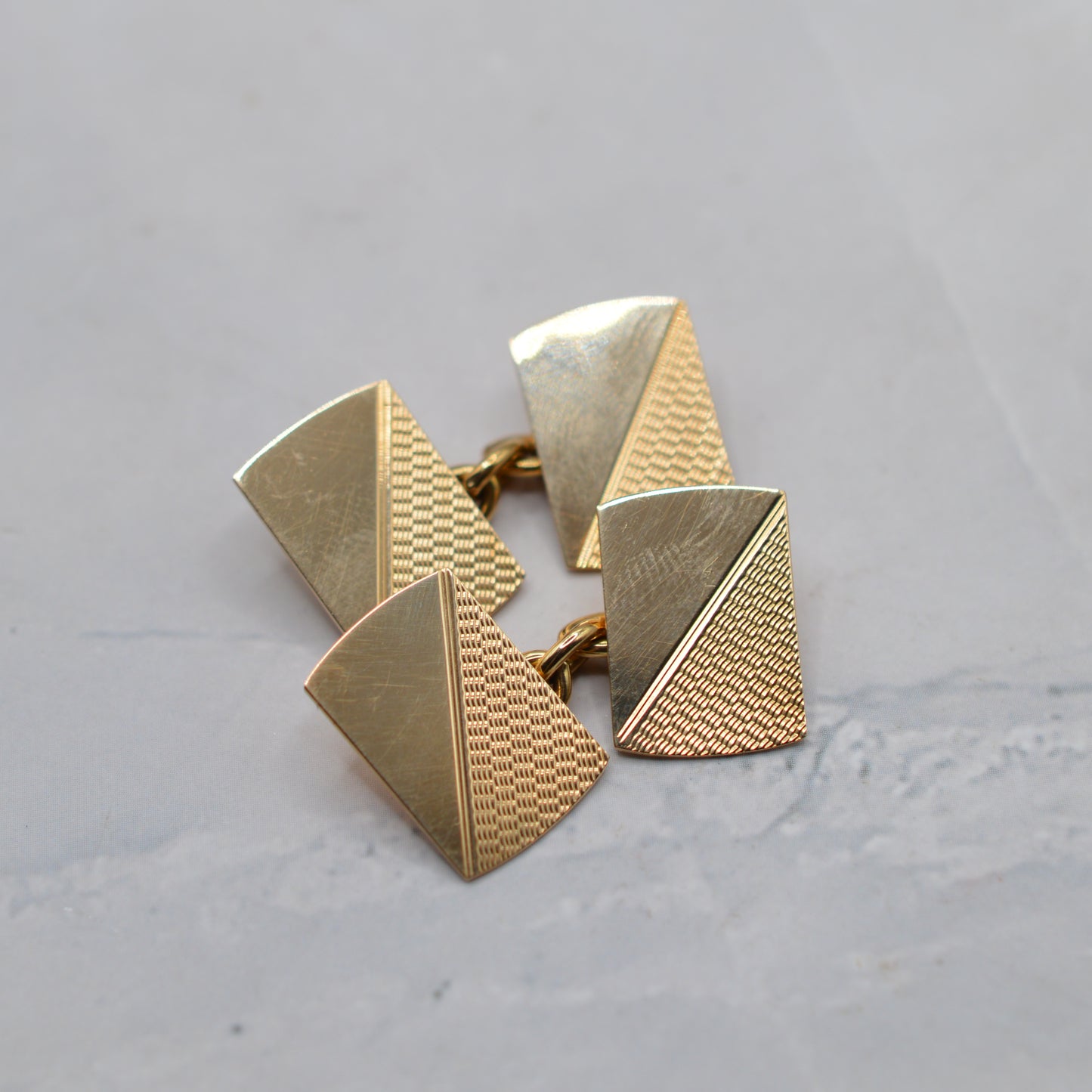 1970s Vintage 9ct Gold Cufflinks