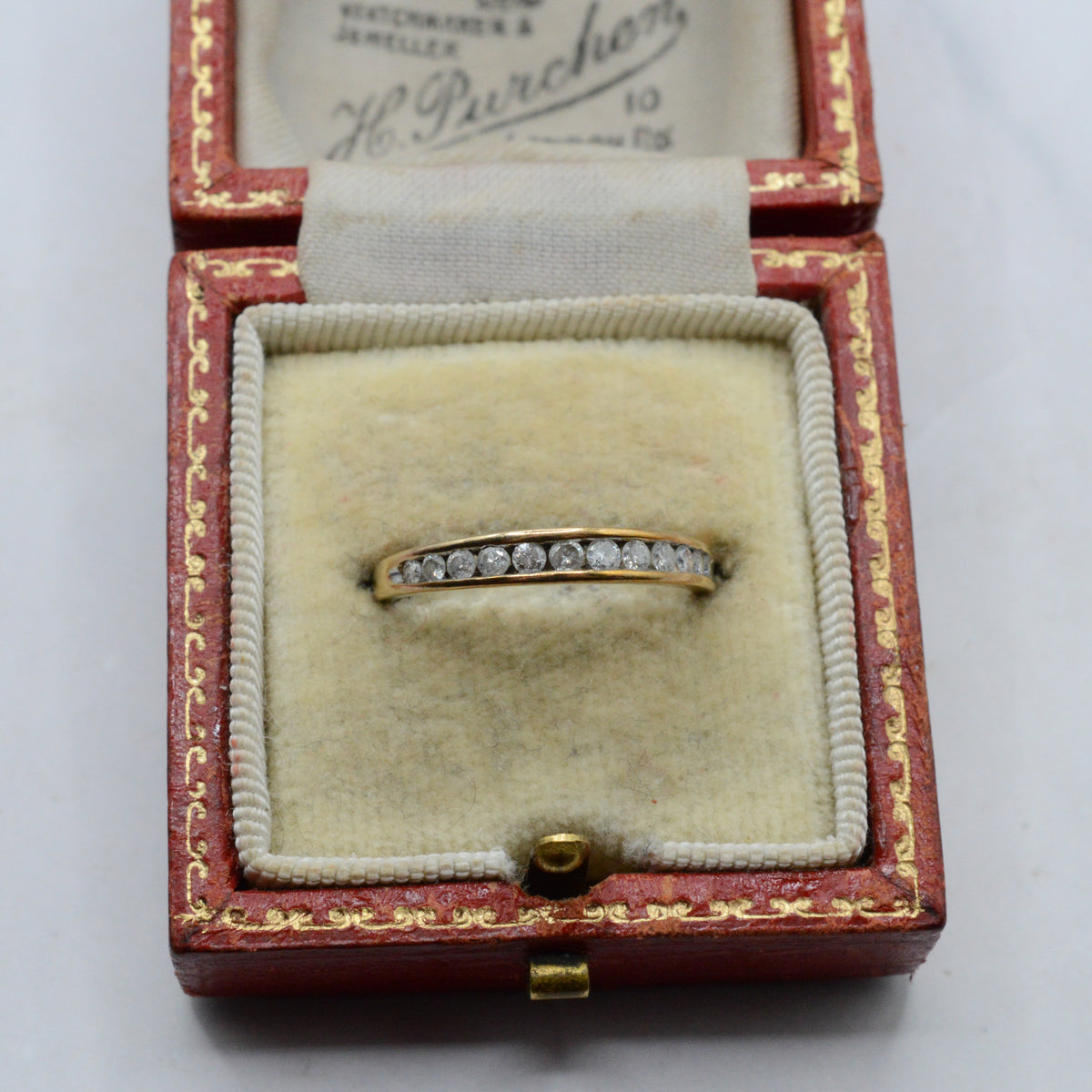 9ct Gold 0.25ct Diamond Half-Eternity Ring