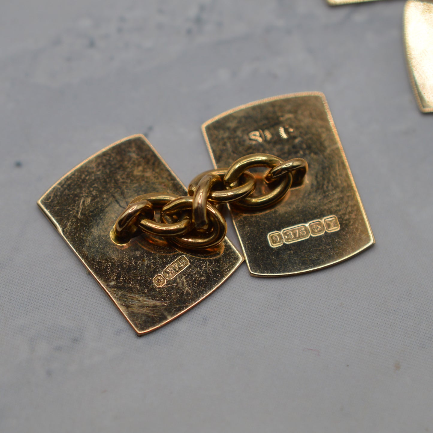 1970s Vintage 9ct Gold Cufflinks