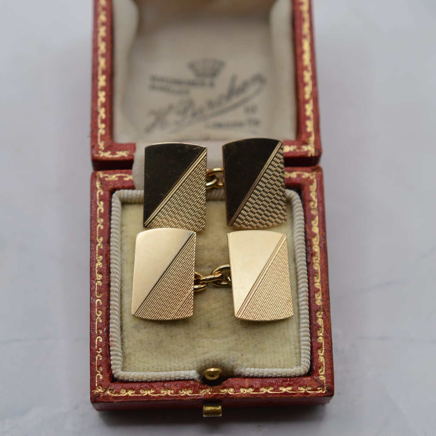1970s Vintage 9ct Gold Cufflinks