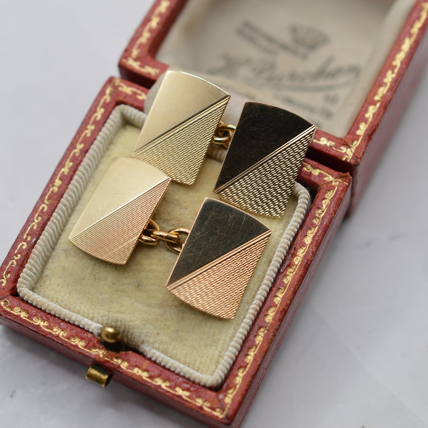 1970s Vintage 9ct Gold Cufflinks