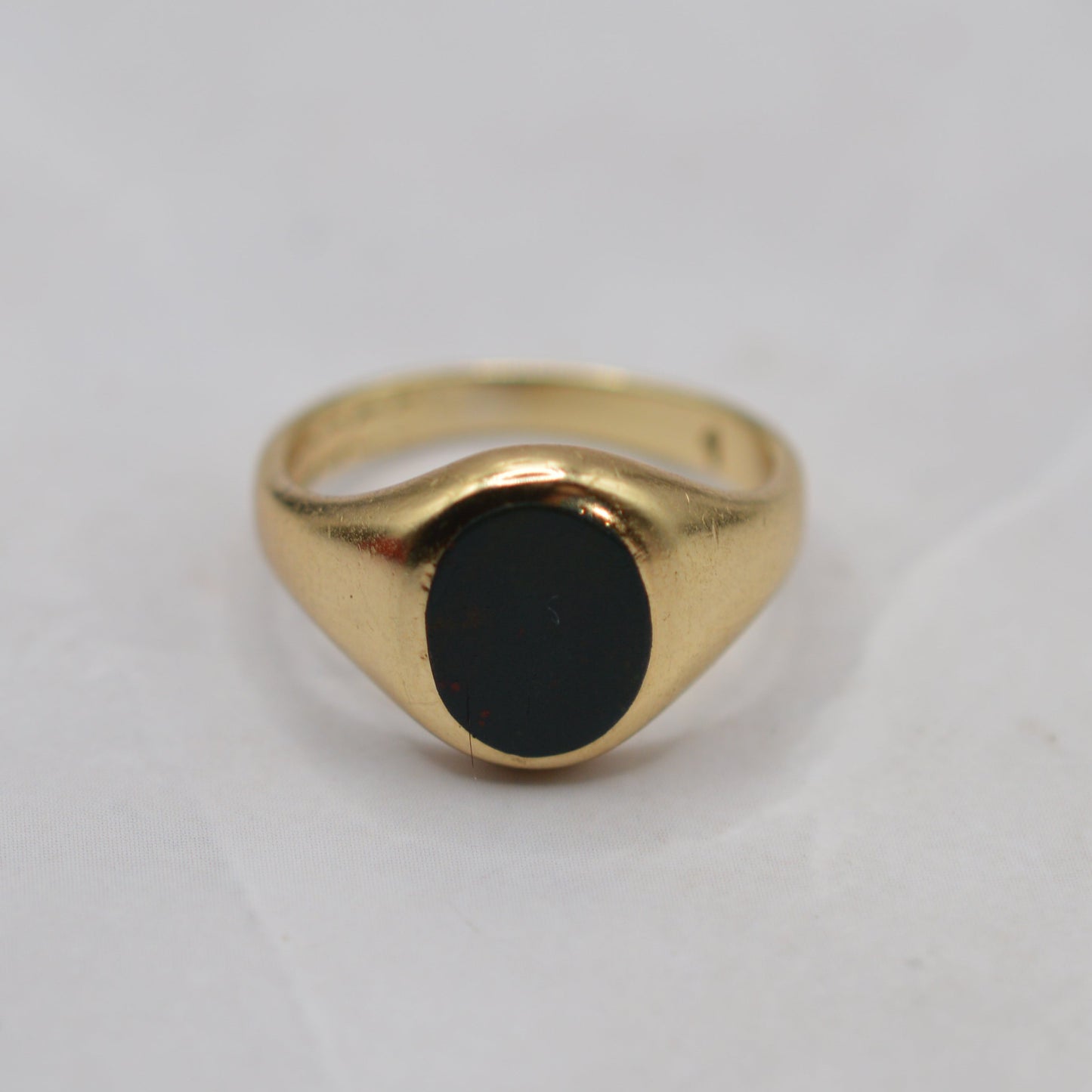 9ct Gold Bloodstone Signet Ring