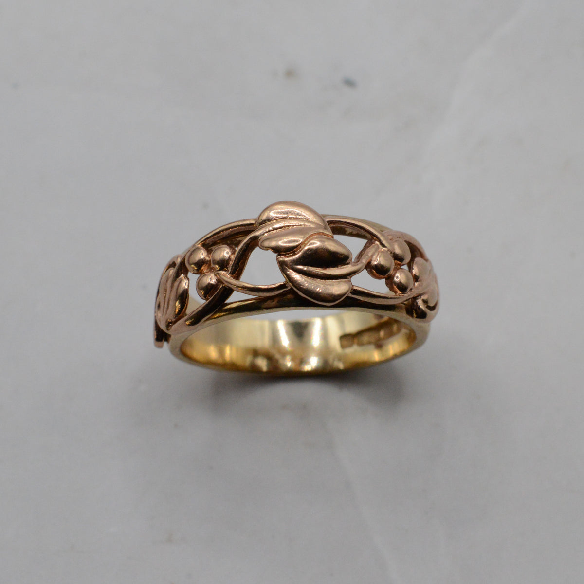 1990s Clogau 9ct Welsh Gold  'Tree of Life' Ring