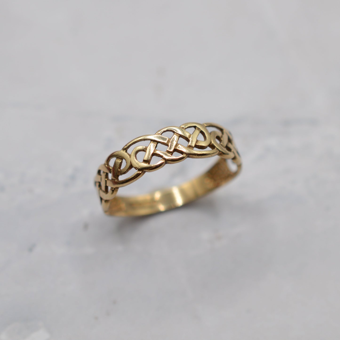 9ct Gold Celtic Braid Ring