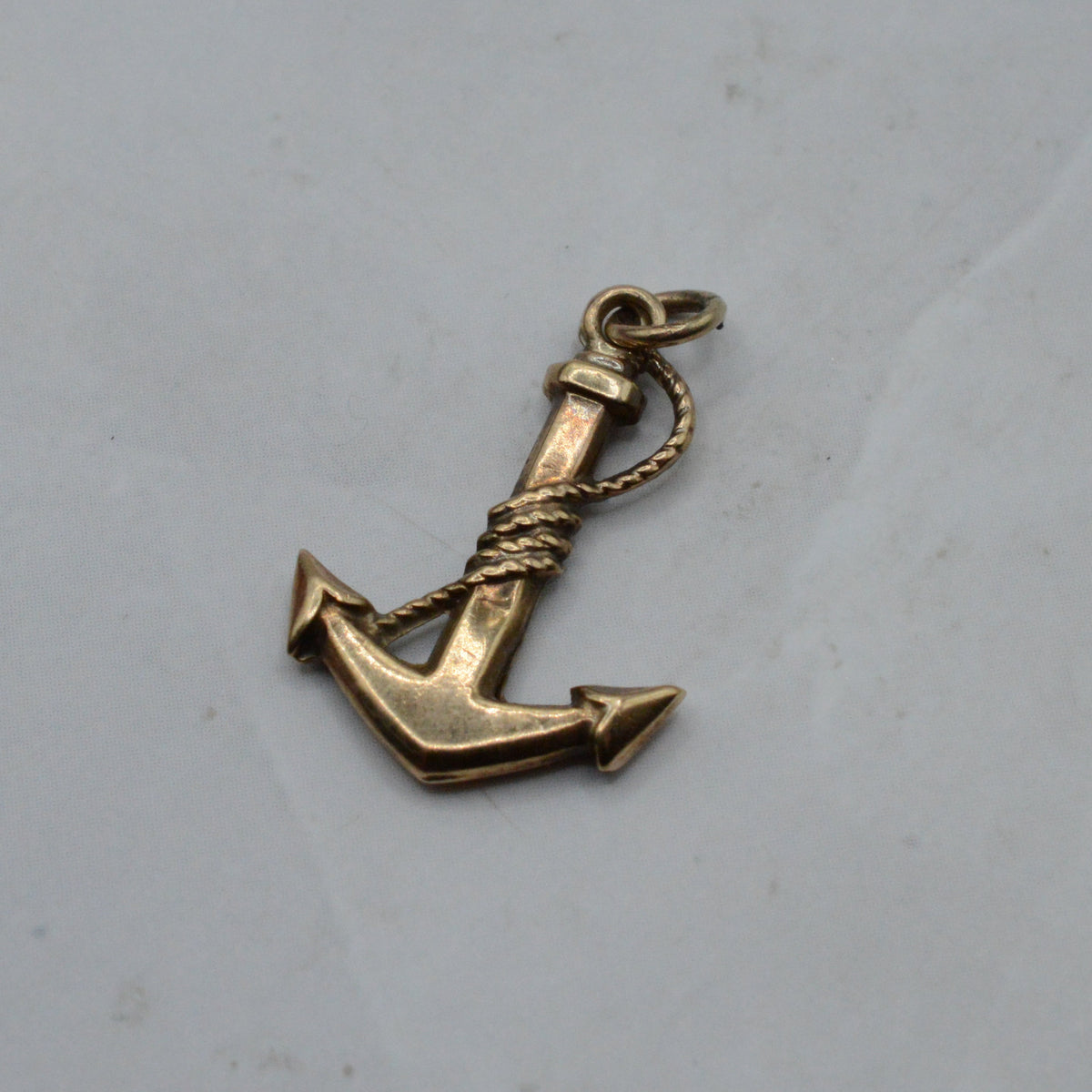 1960s Vintage 9ct Gold Anchor Charm