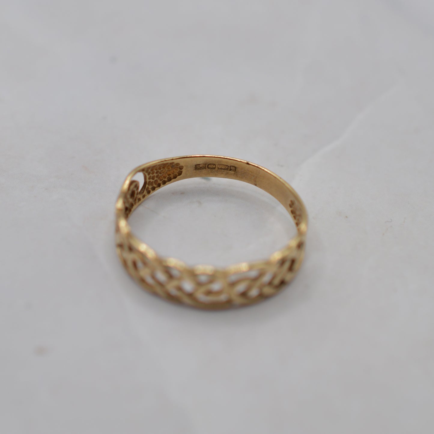9ct Gold Celtic Braid Ring