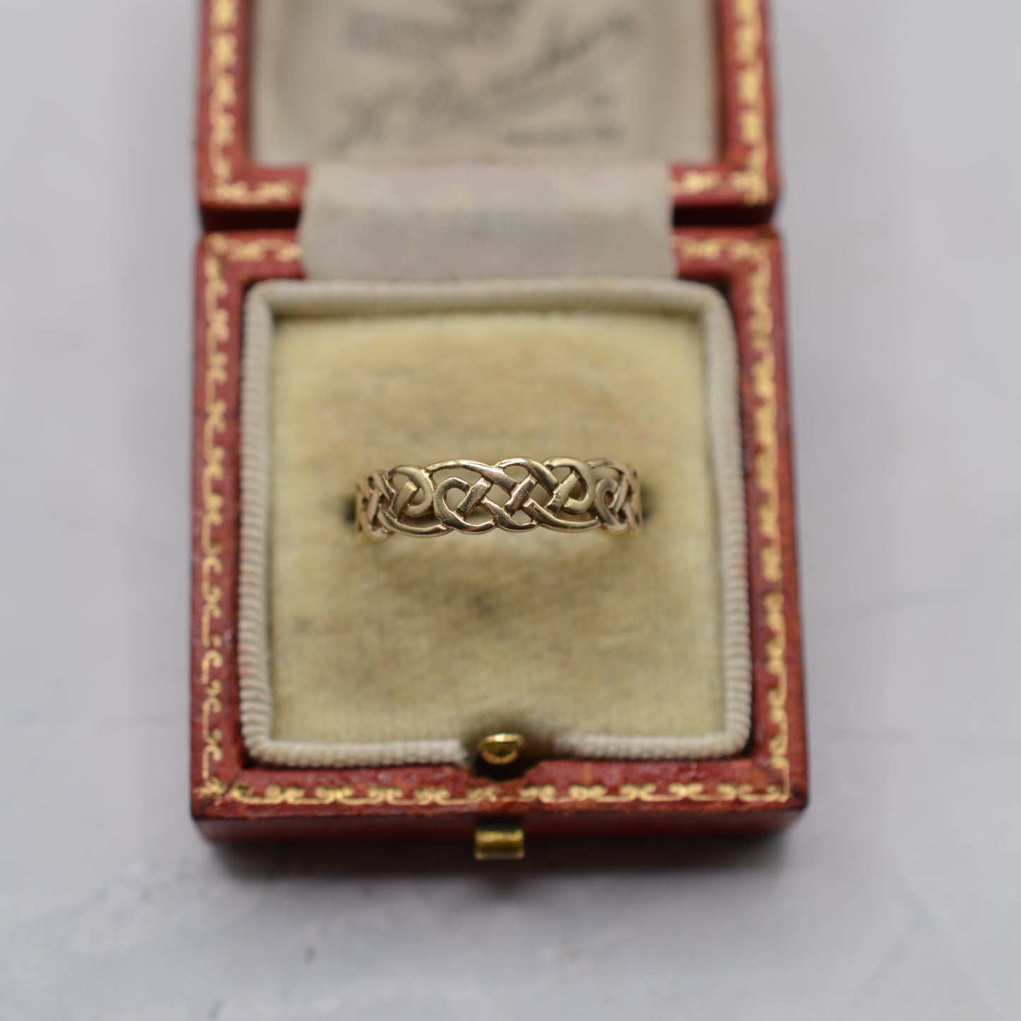 9ct Gold Celtic Braid Ring