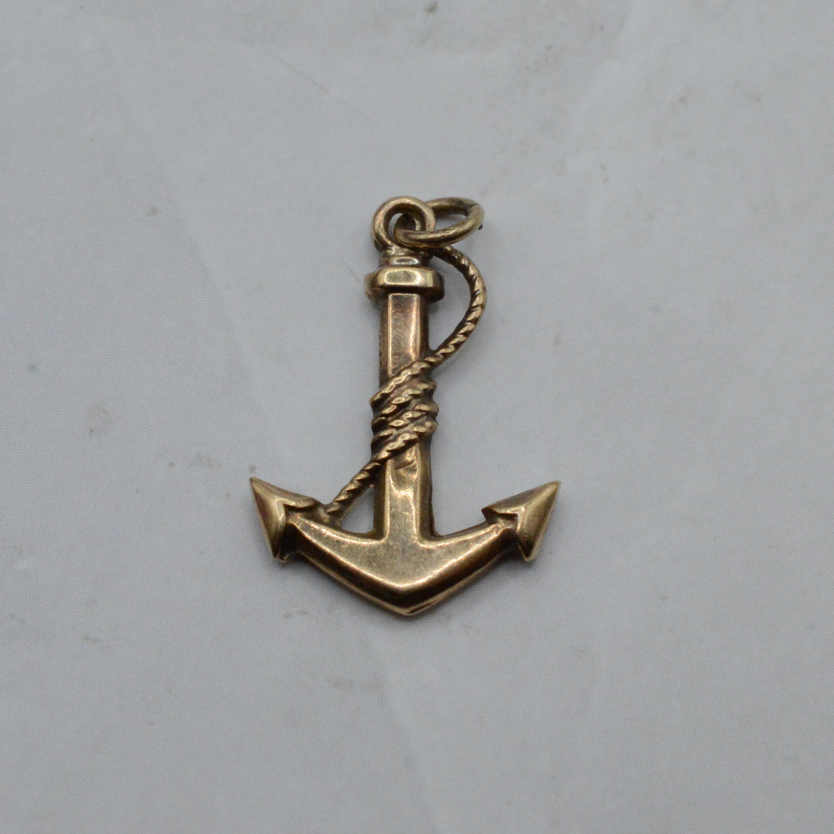 1960s Vintage 9ct Gold Anchor Charm