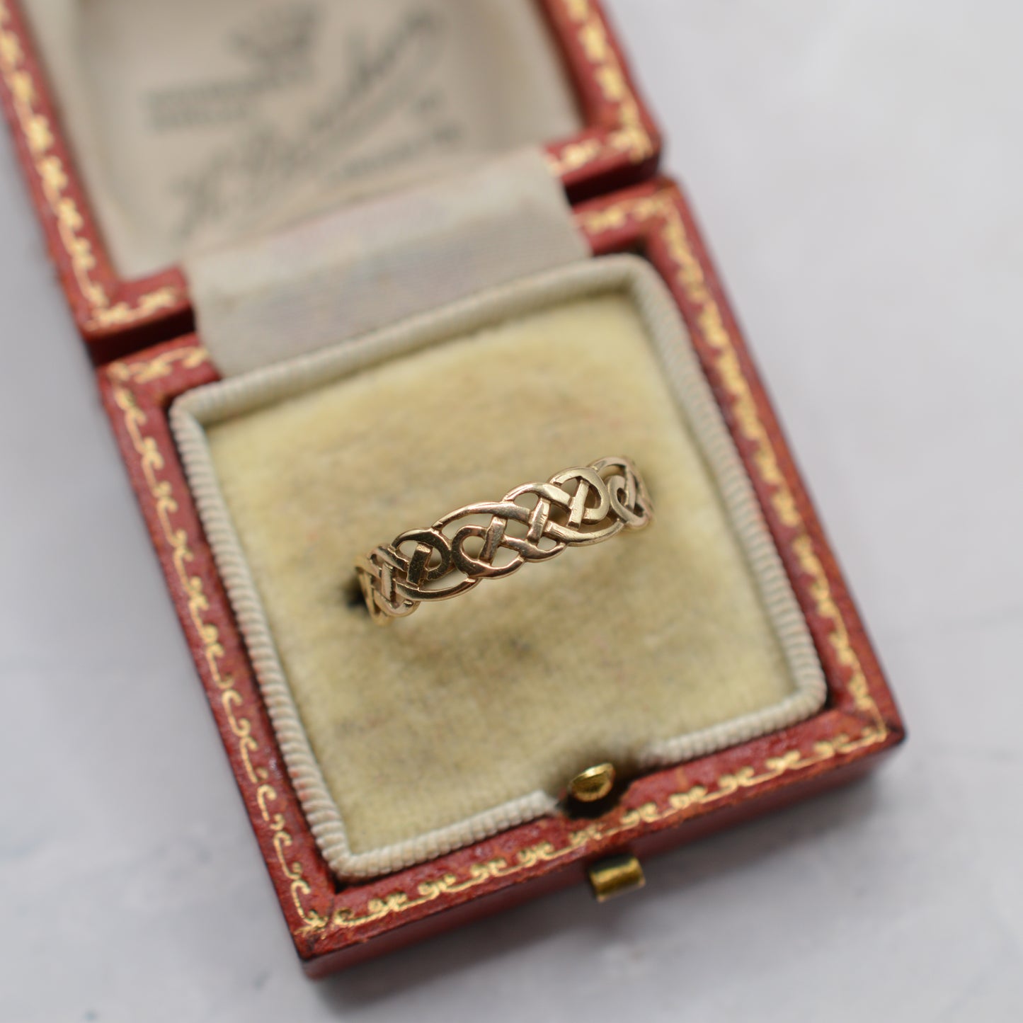 9ct Gold Celtic Braid Ring