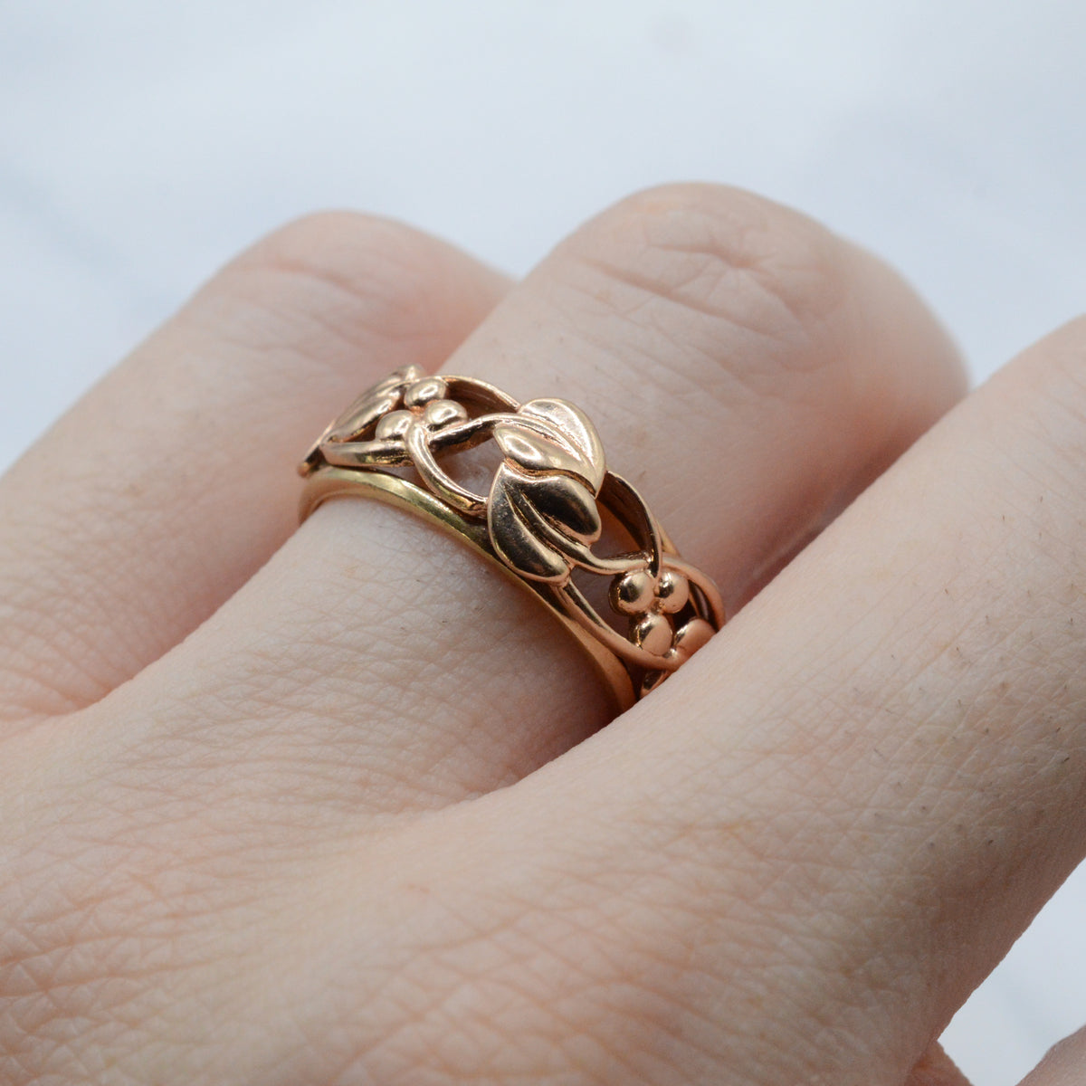 1990s Clogau 9ct Welsh Gold  'Tree of Life' Ring