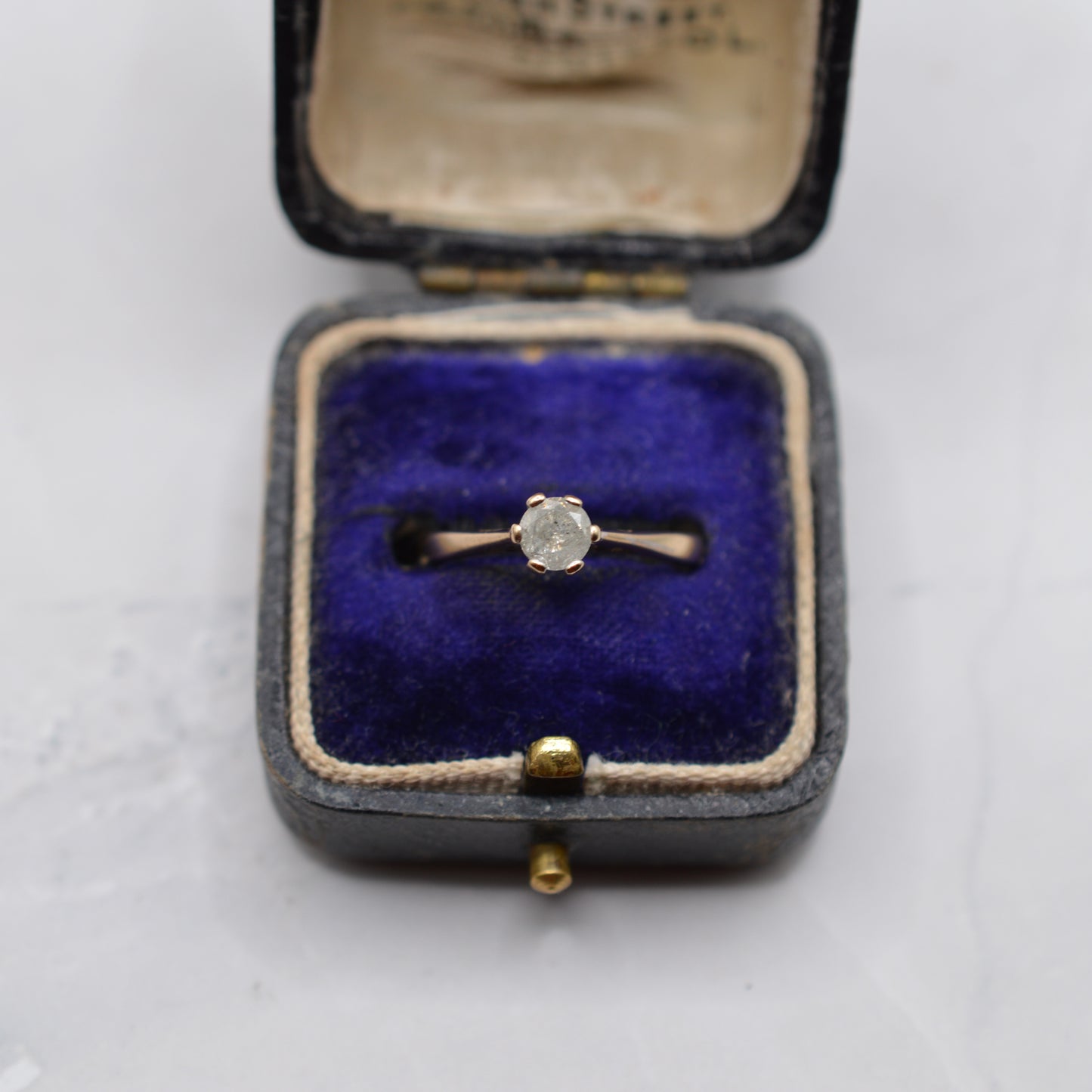 9ct Gold 0.33ct Diamond Solitaire Ring