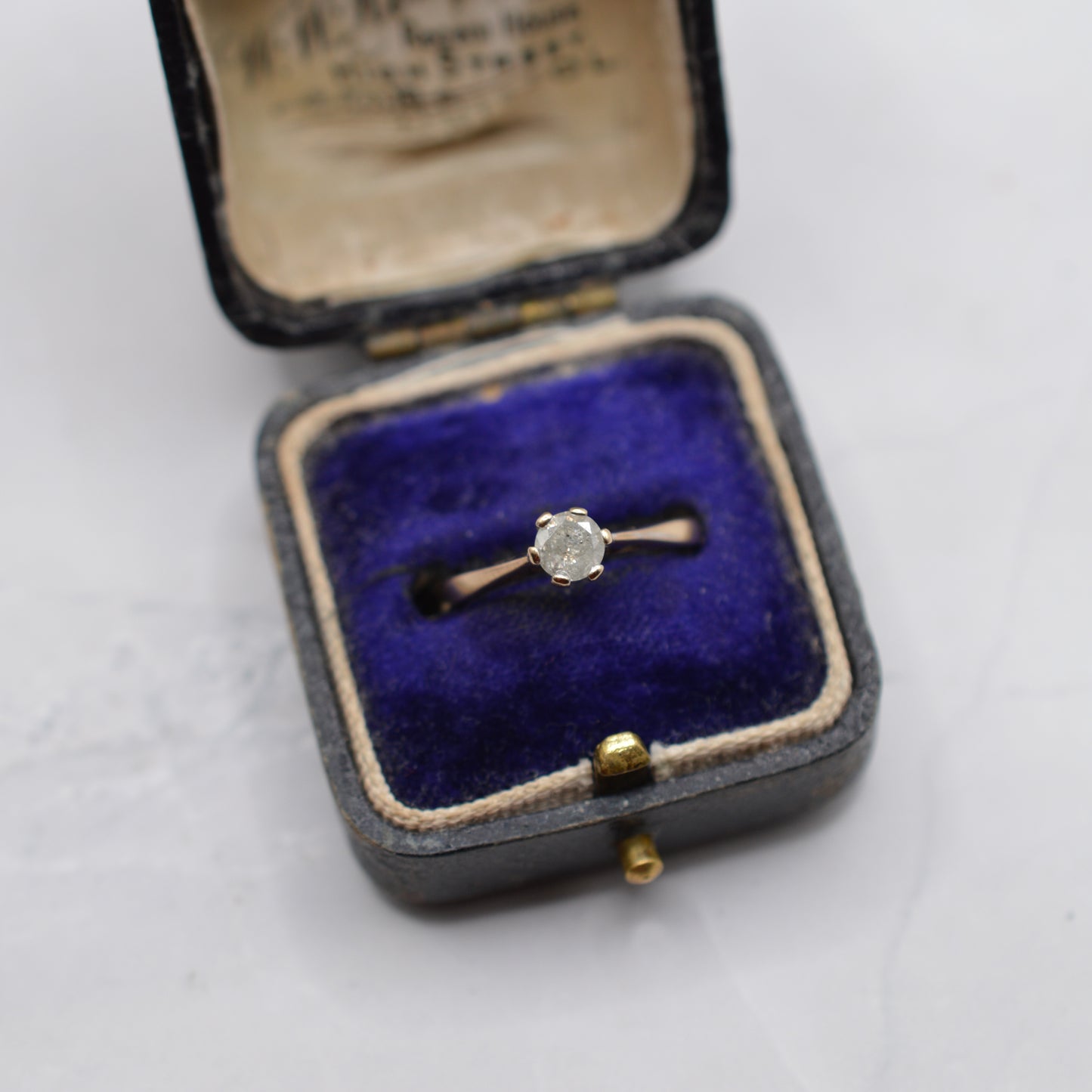 9ct Gold 0.33ct Diamond Solitaire Ring