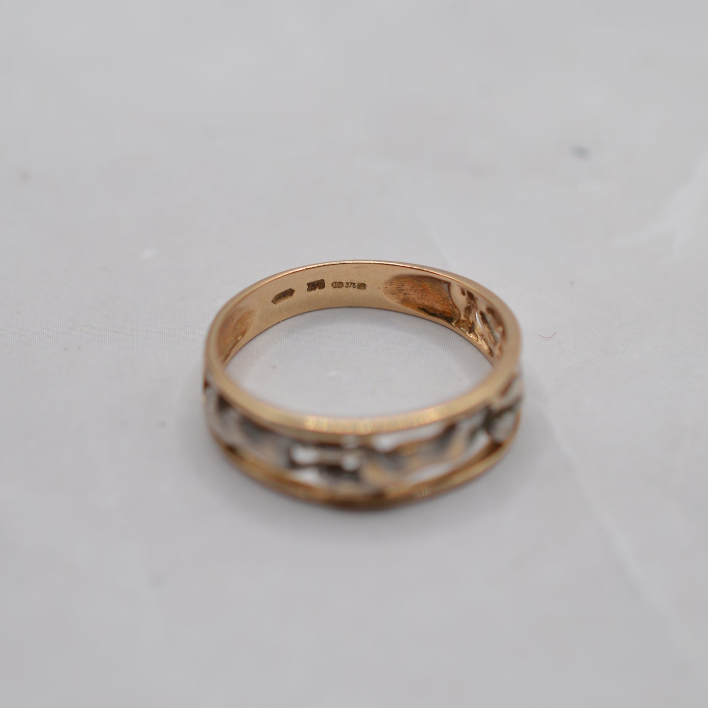 9ct Gold Panther Band Ring