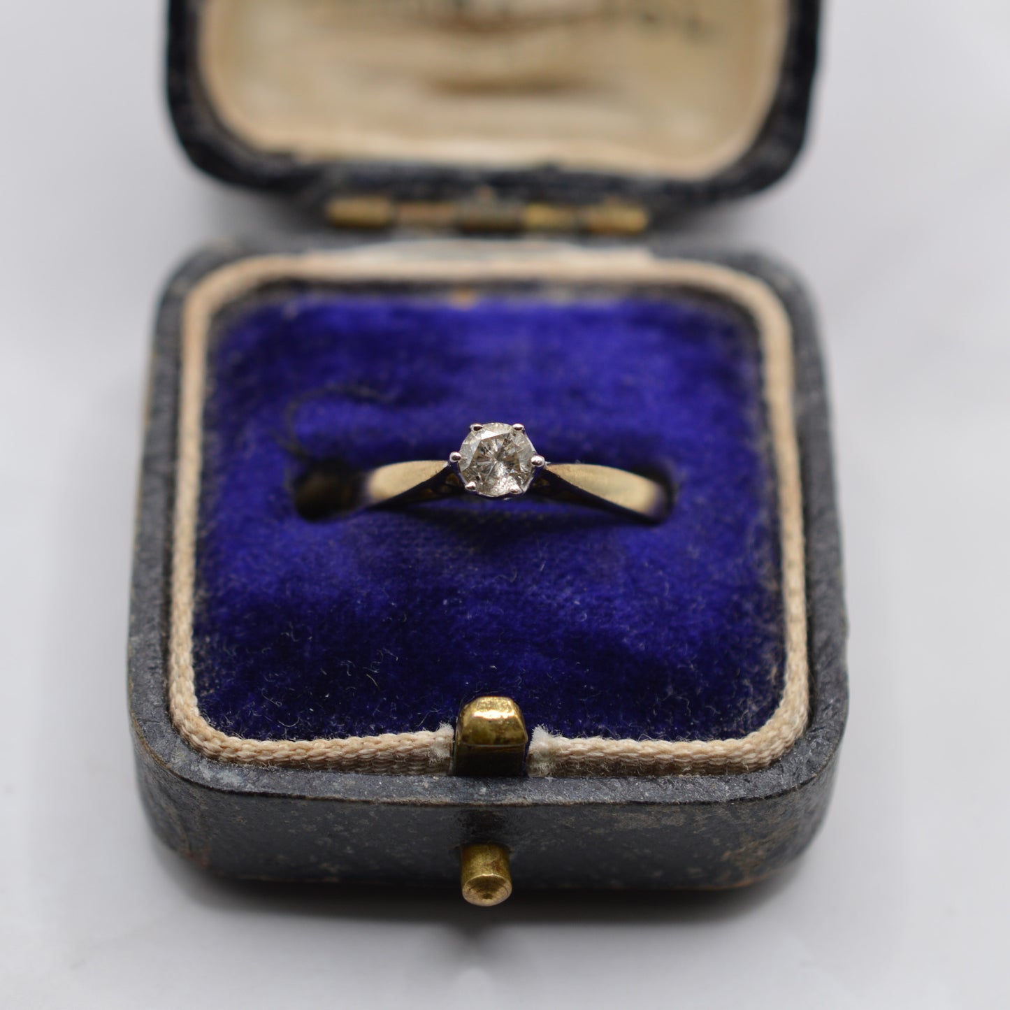 9ct Gold 0.25ct Diamond Solitaire Ring