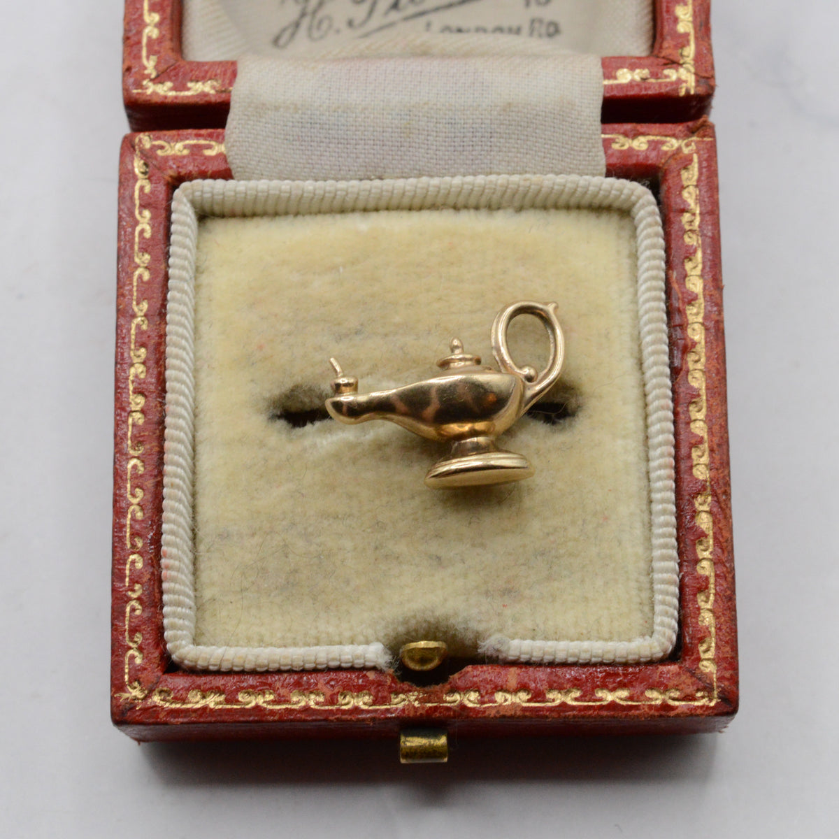 1970s Vintage 9ct Gold Genie Lamp Charm