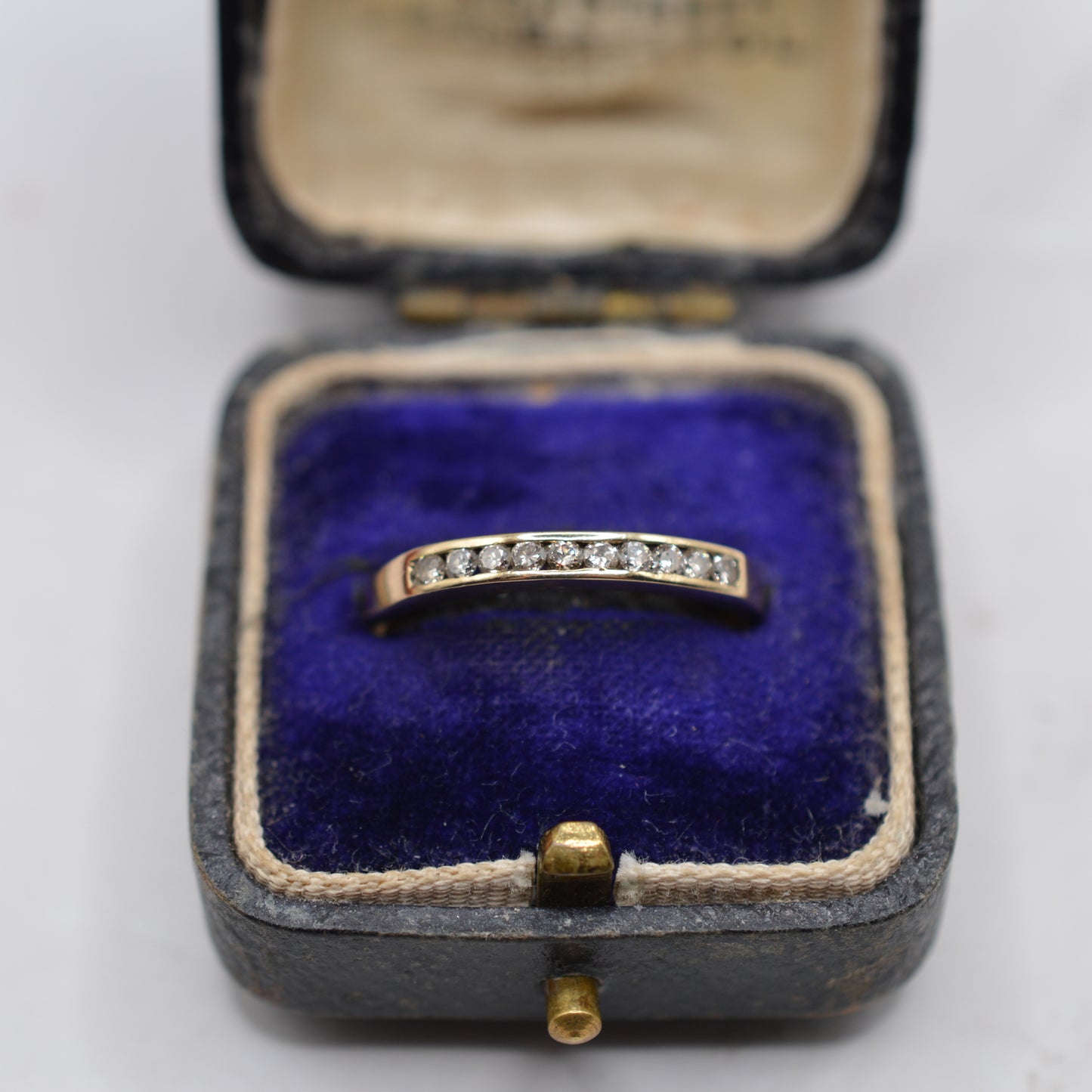 9ct Gold 0.25ct Diamond Half-Eternity Ring