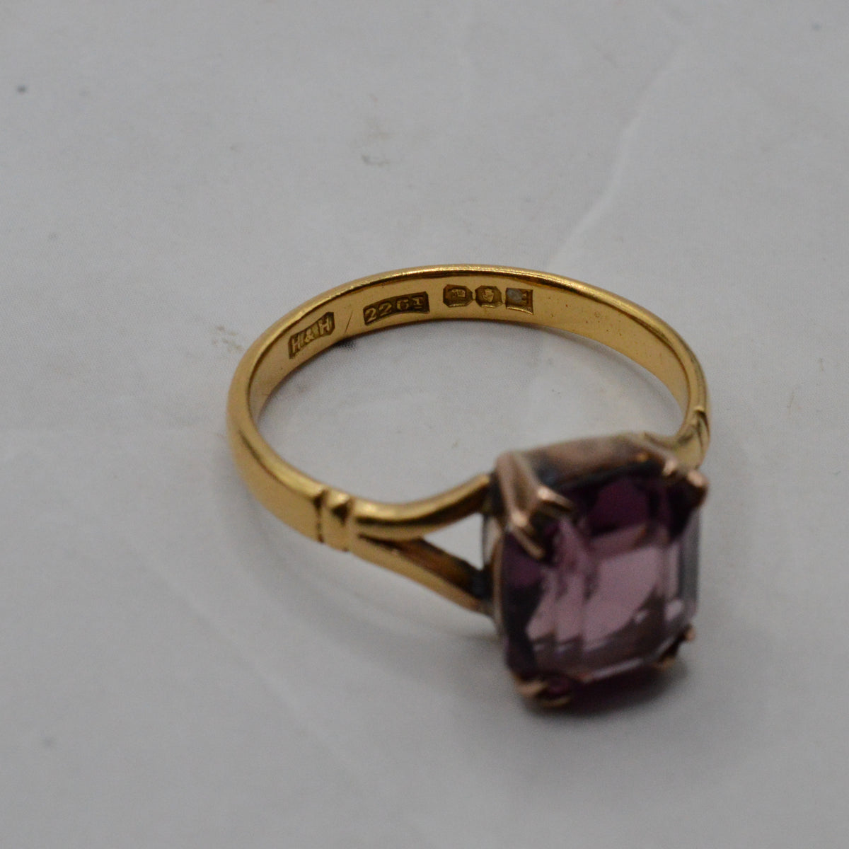 1942 Vintage Irish 22ct Gold Dress Ring