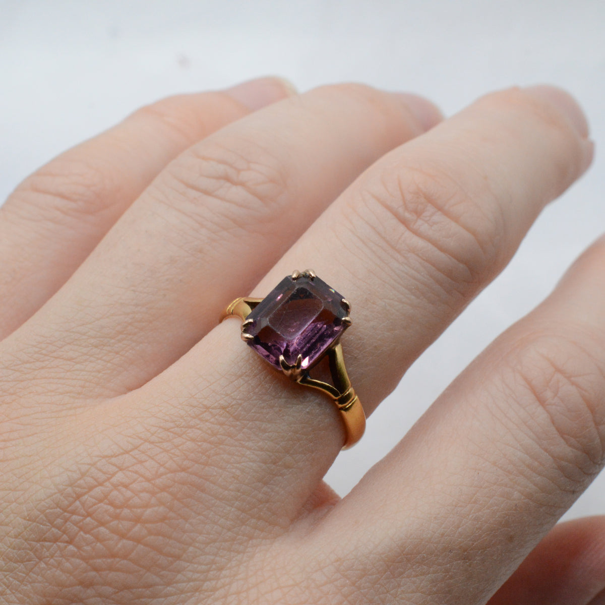 1942 Vintage Irish 22ct Gold Dress Ring