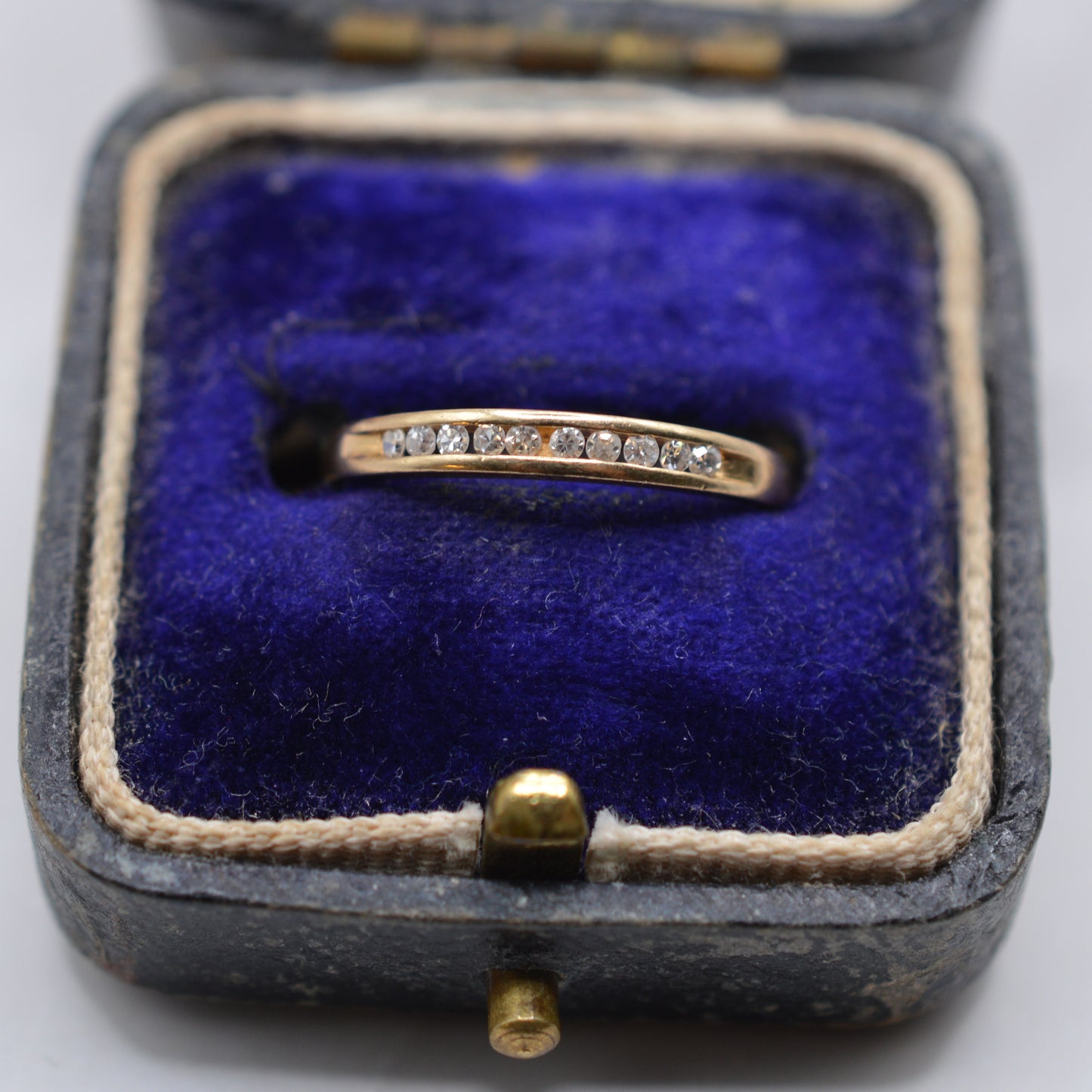9ct Gold Diamond Half-Eternity Ring