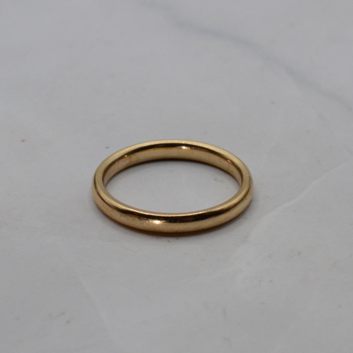 1940s Vintage 9ct Gold Wedding Band Ring
